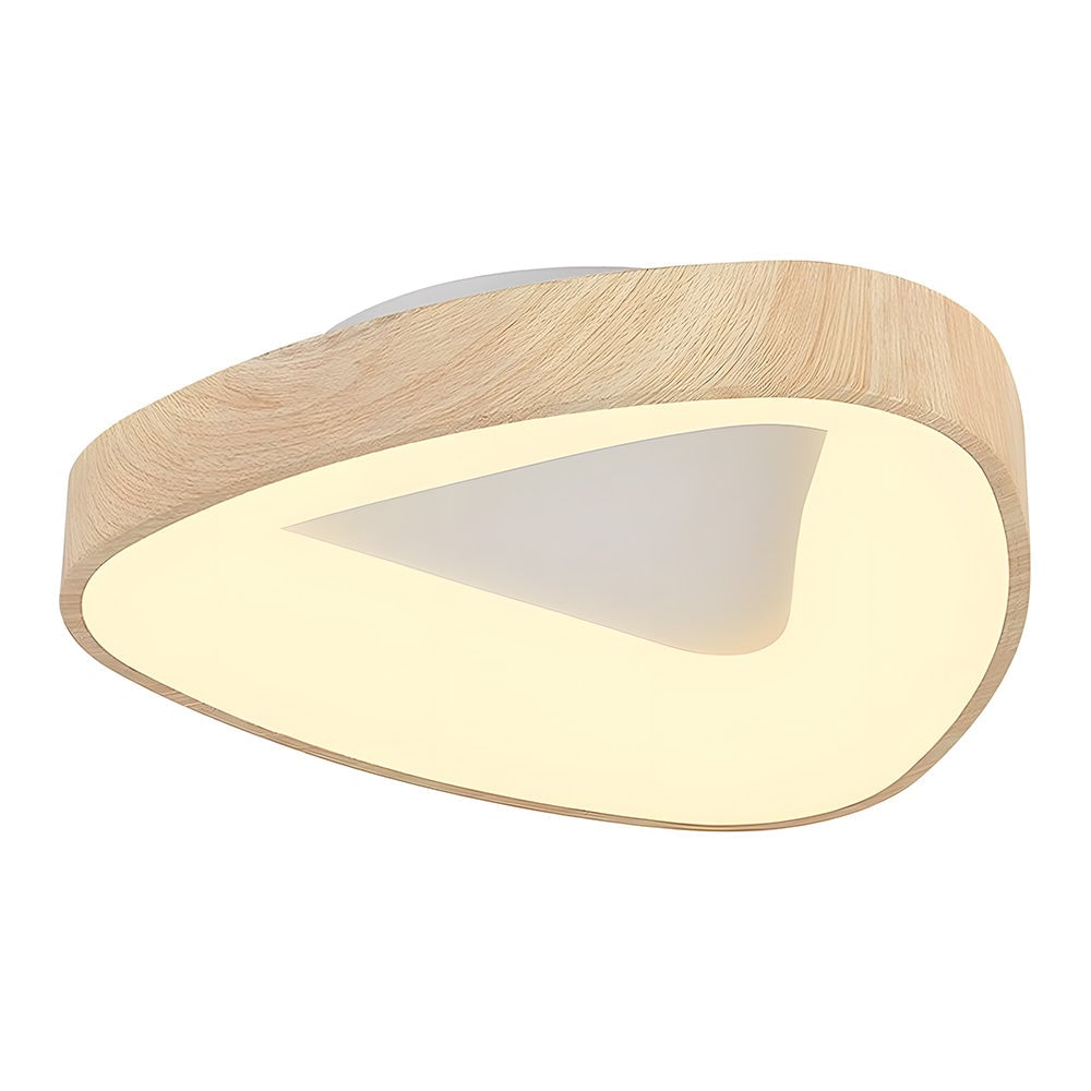 シンプルな鉄製フラッシュマウントLEDシーリングライト