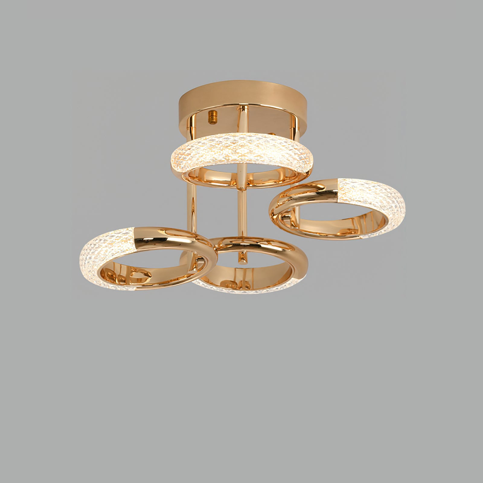 光沢のあるイヤリングの天井ランプ