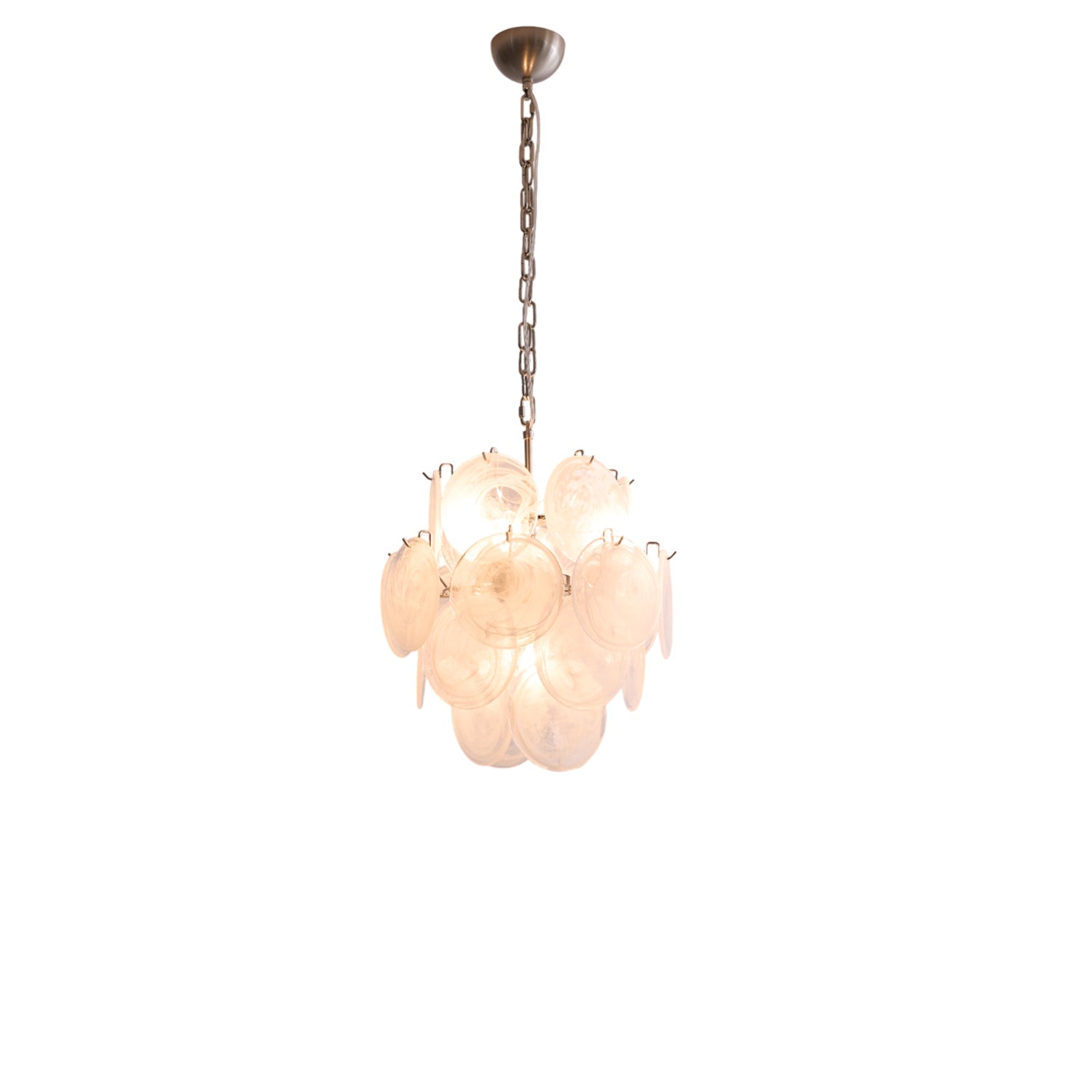 Loire Valley Glass Chandelier