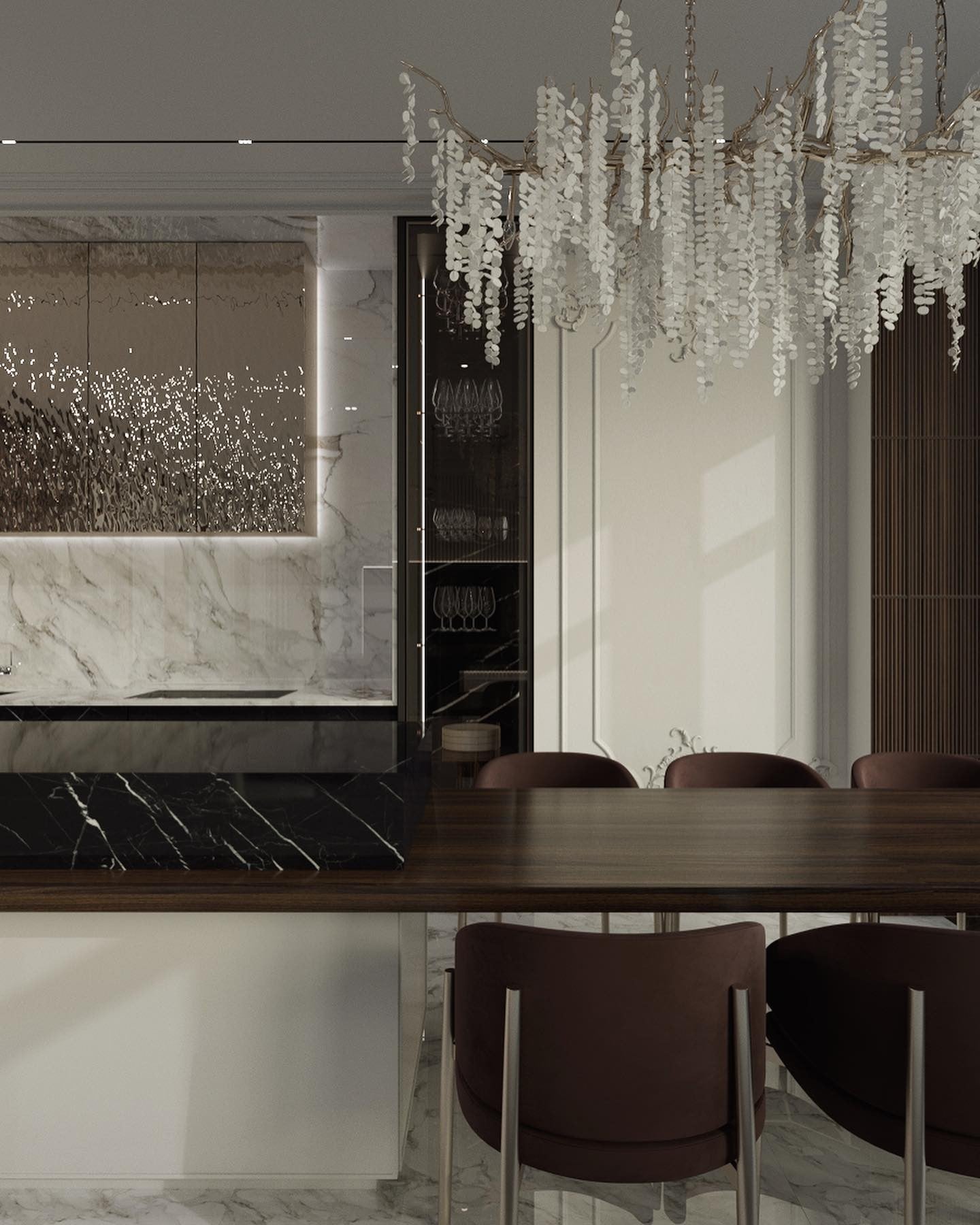 野田史郎クリスタルシャンデリア