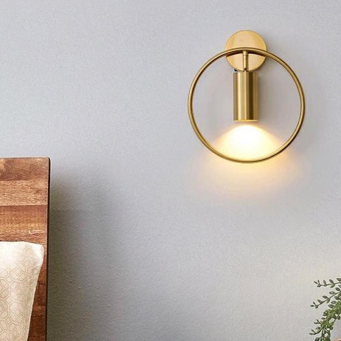 ミニマリストラインウォールランプ