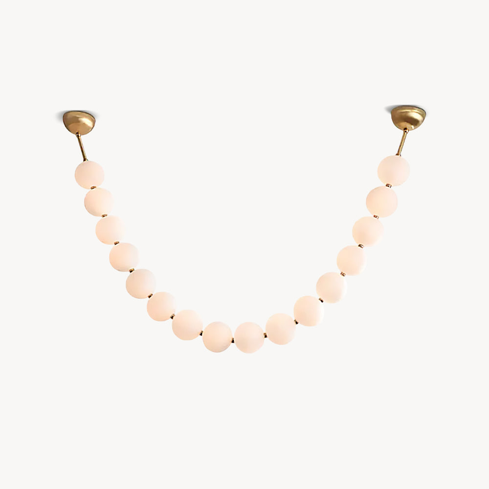 パールネックレスシャンデリア