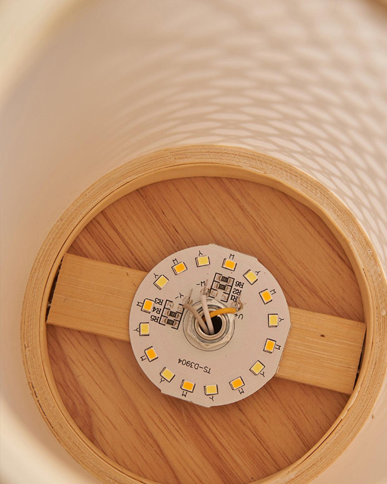 バンブーランタンテーブルランプ