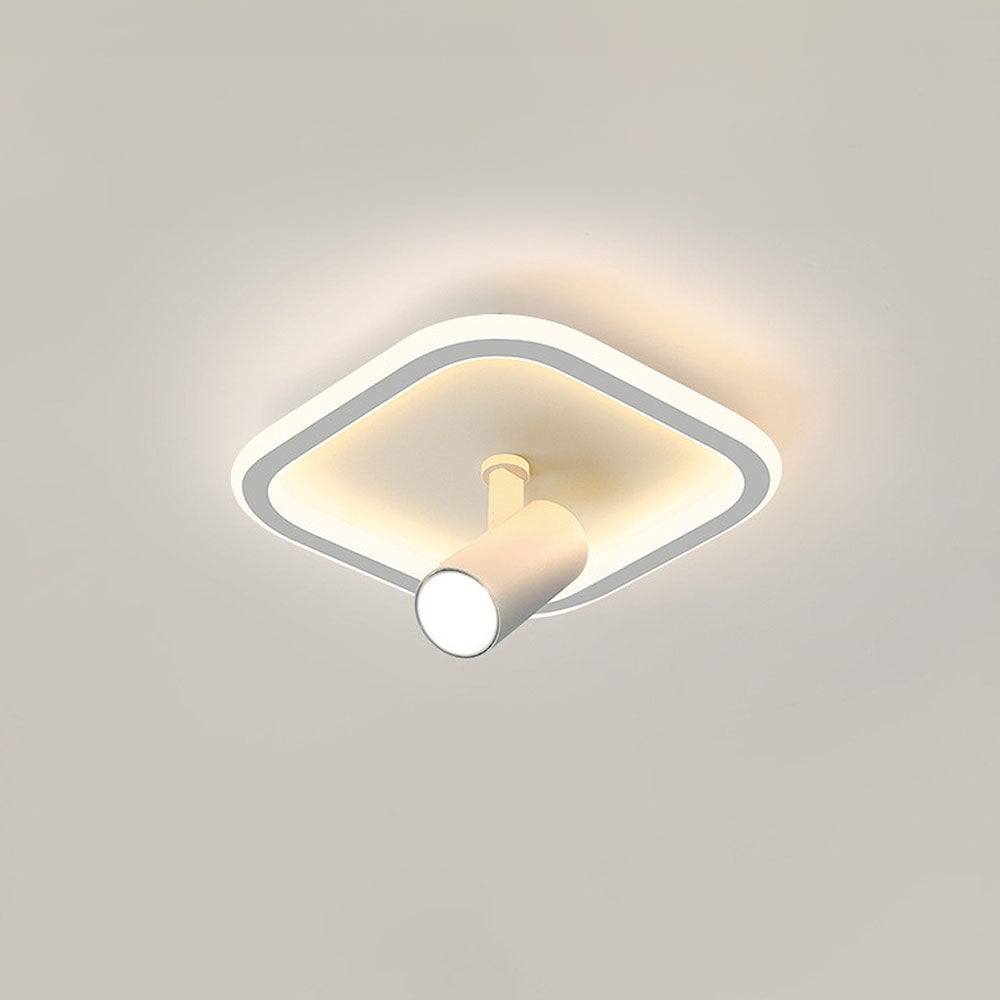 円形および正方形のLED天井トラック照明器具