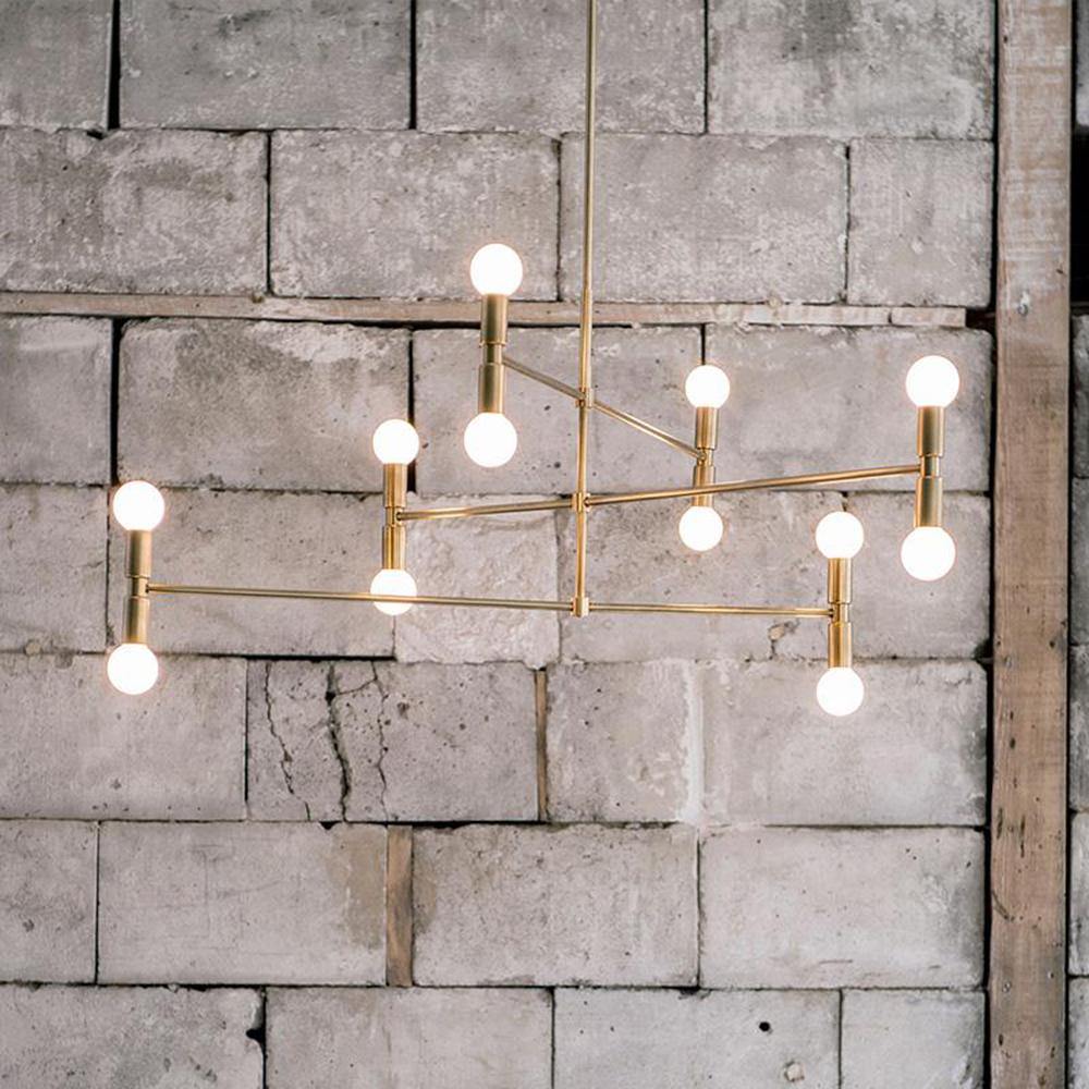 アトミウムのシャンデリア