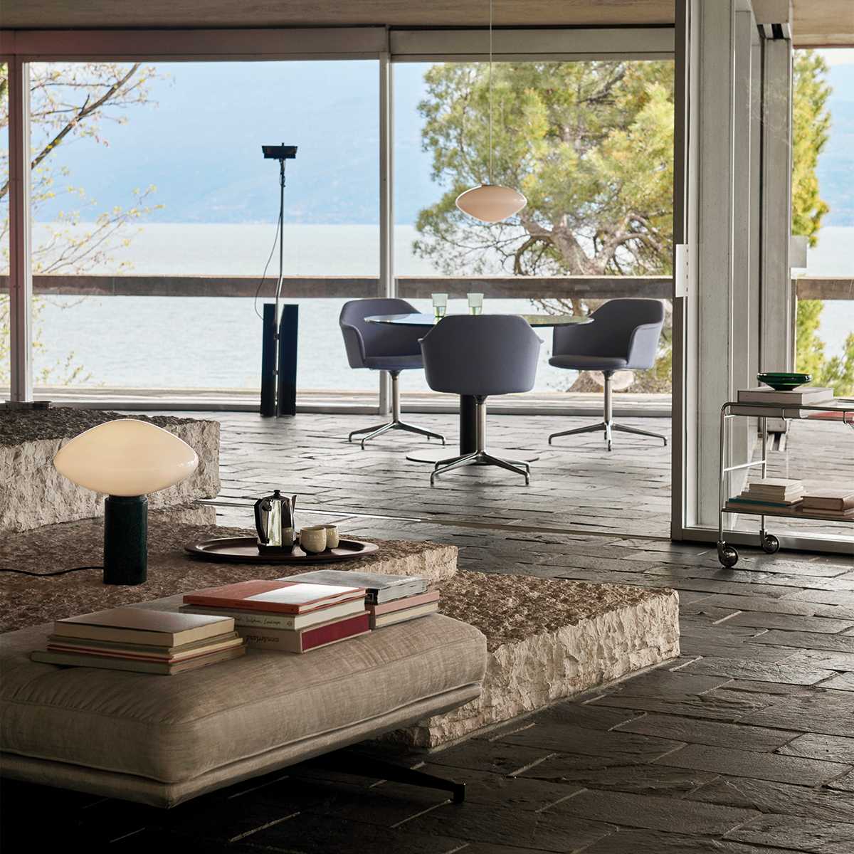 ミストテーブルランプ