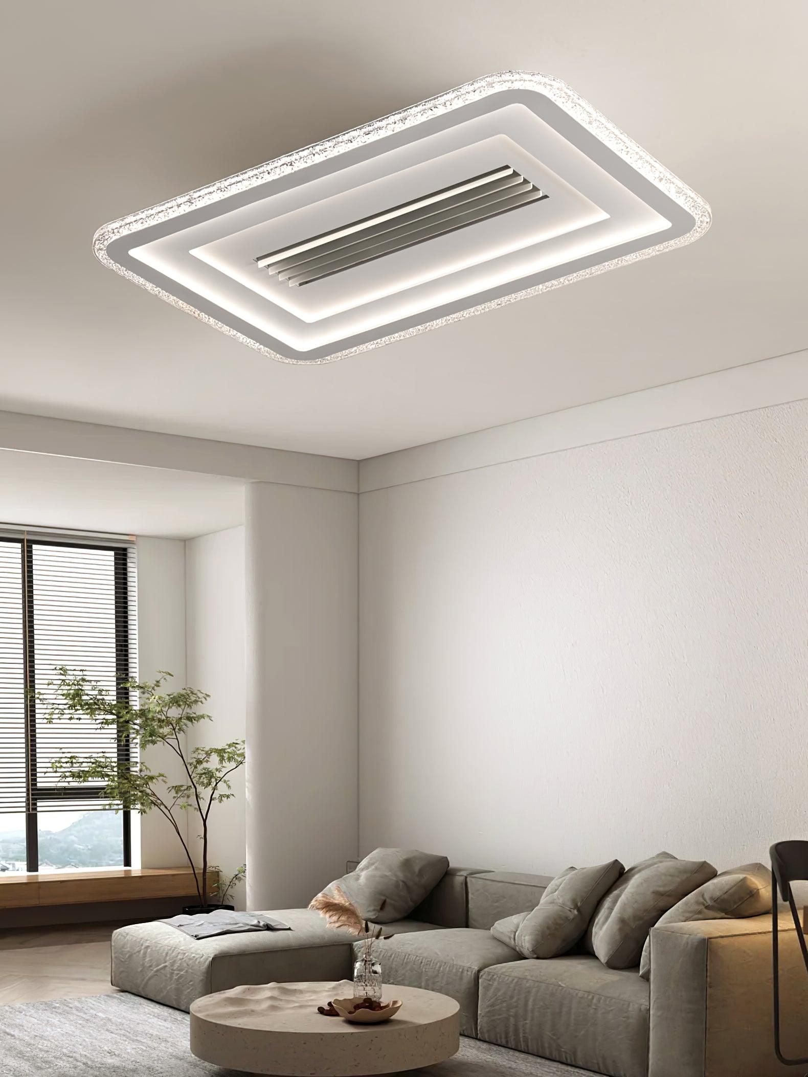 アクリル極薄長方形シーリングランプ