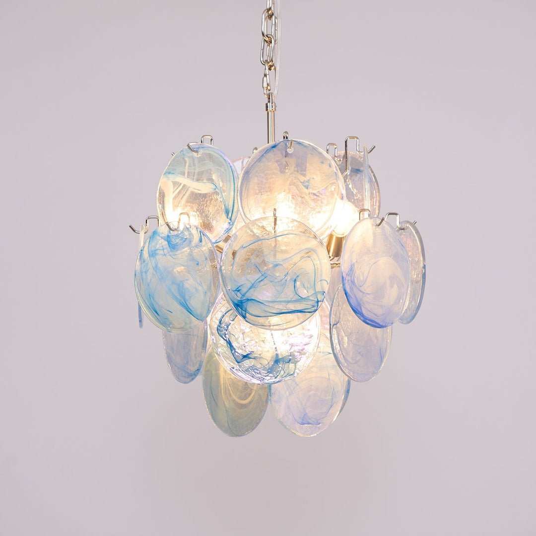 Loire Valley Glass Chandelier