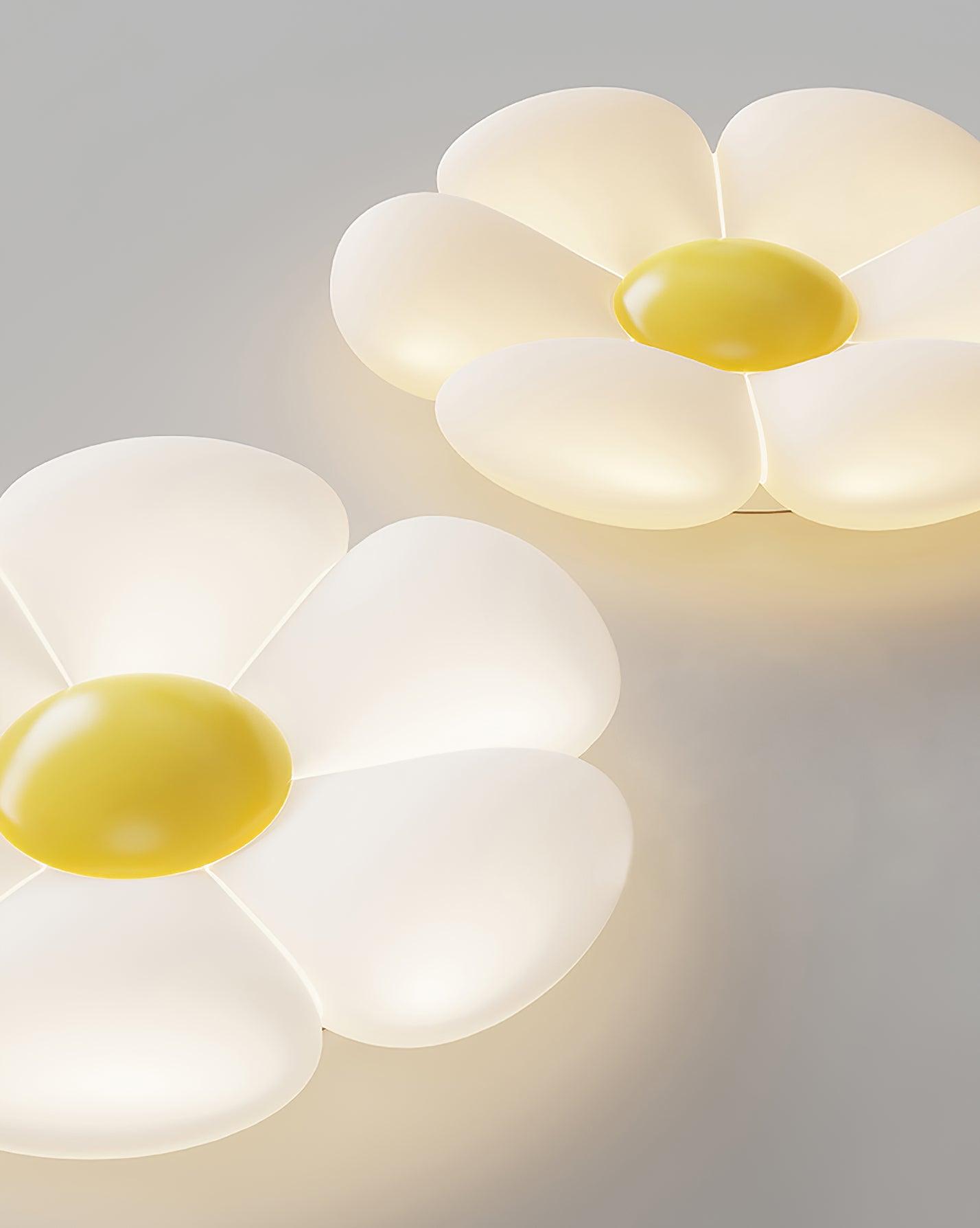 シックスリーフフラワーキッズルームシーリングランプ