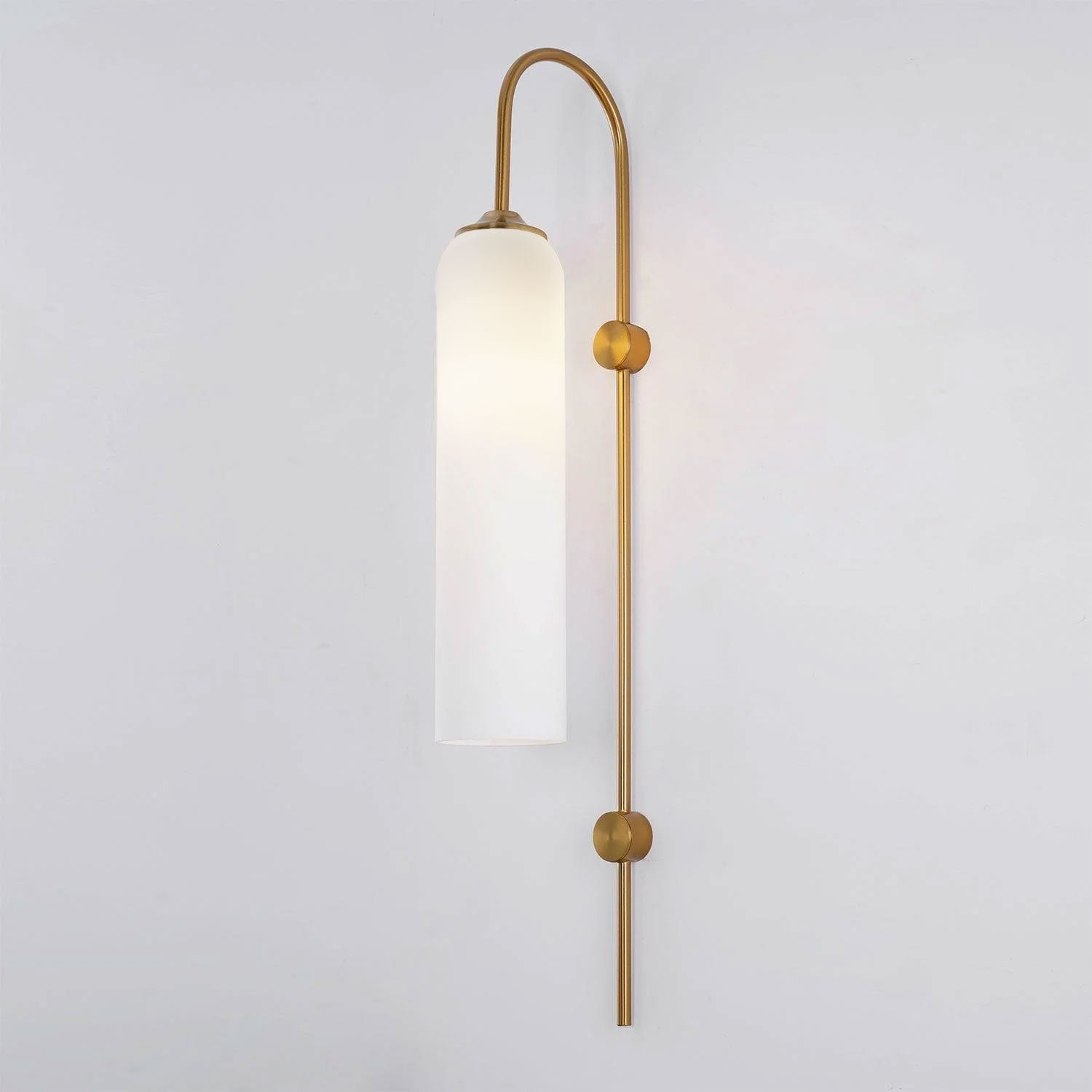 Long Tube Glass Wall Lamp