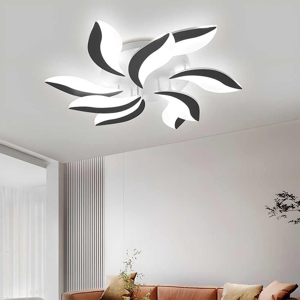 リビングルーム用マルチライトフラワーアクリルLEDシーリングライト