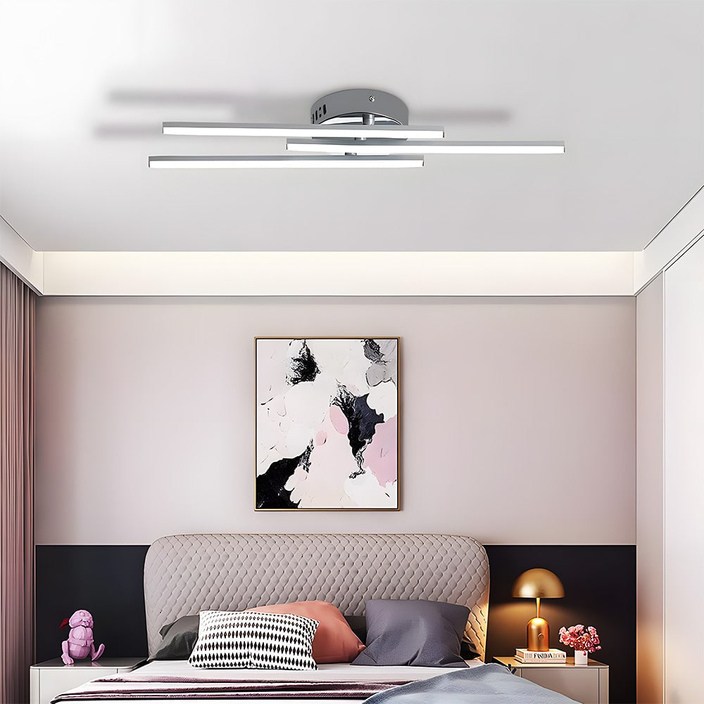 創造性のあるデザインの平行線LED寝室用シーリングライト