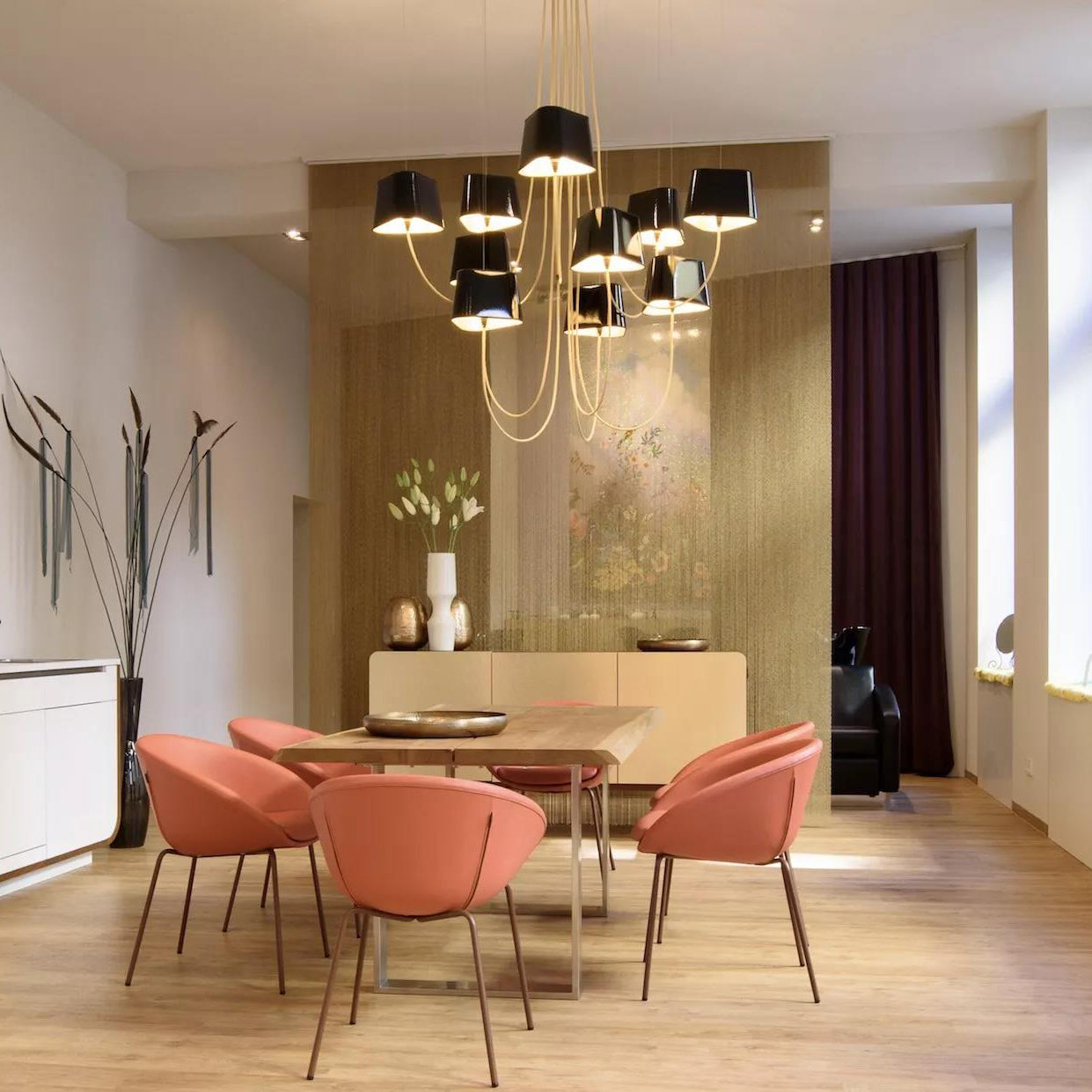 装飾要素シャンデリア