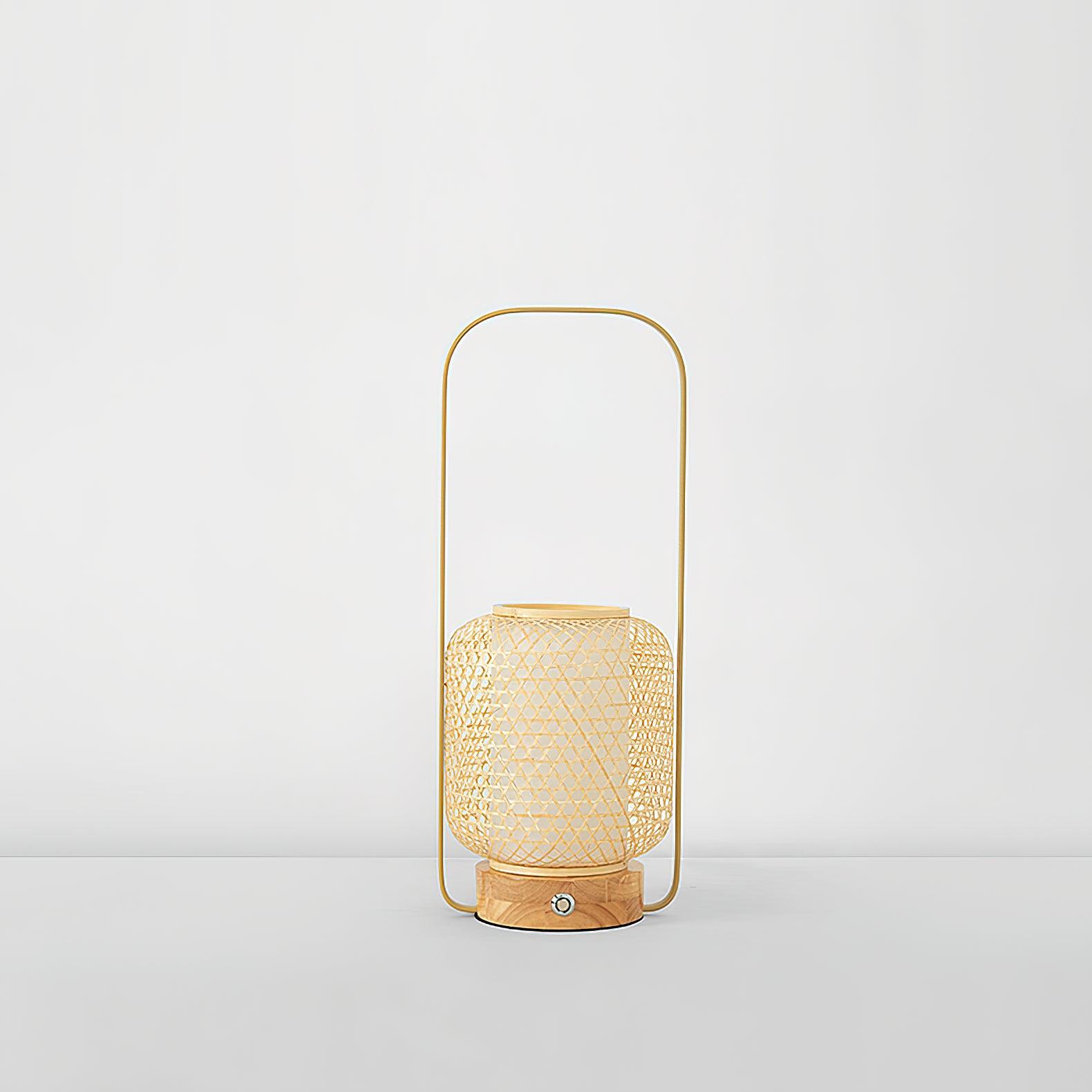 バンブーランタンテーブルランプ