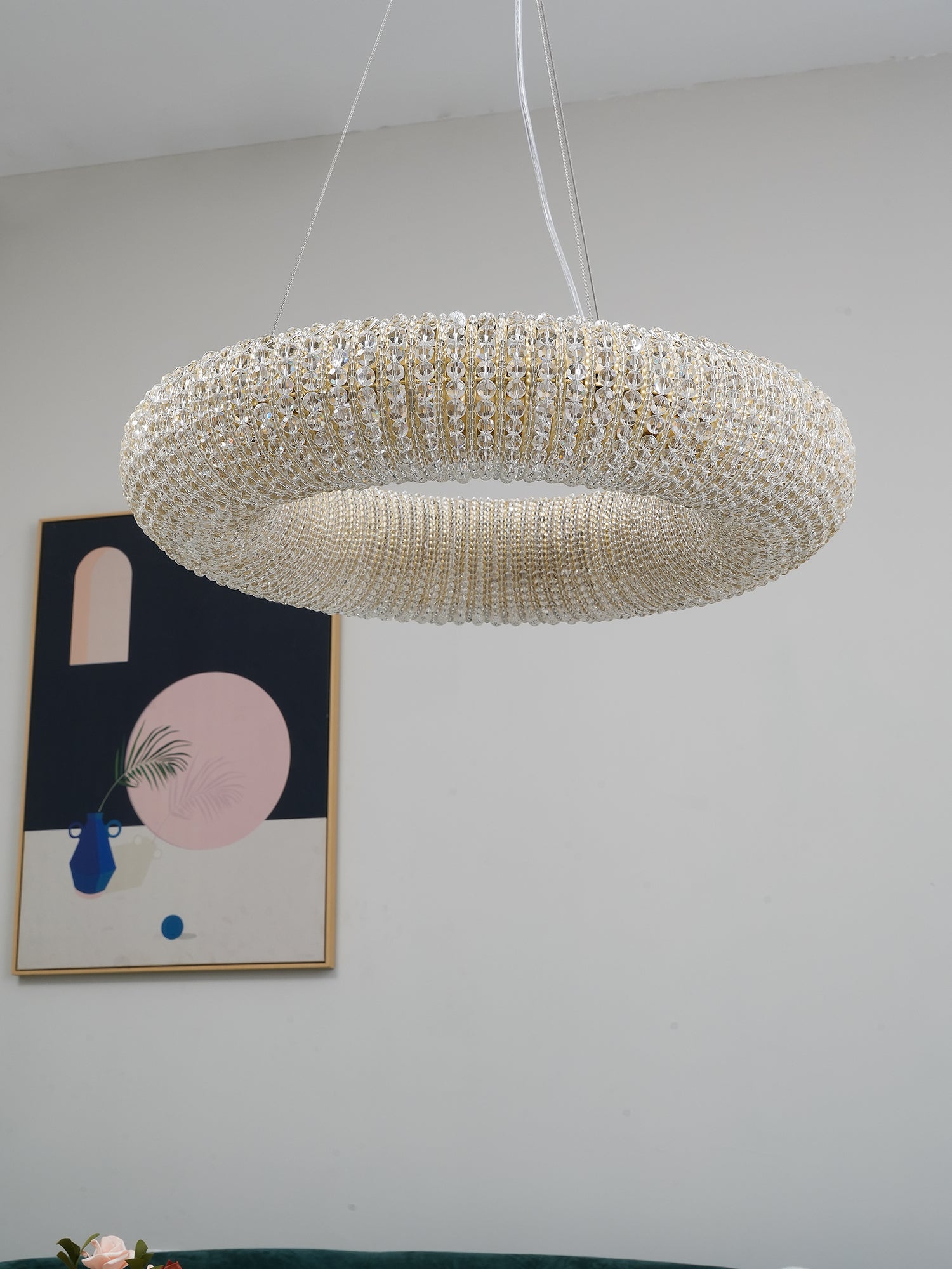 クリスタルクリアシャンデリア