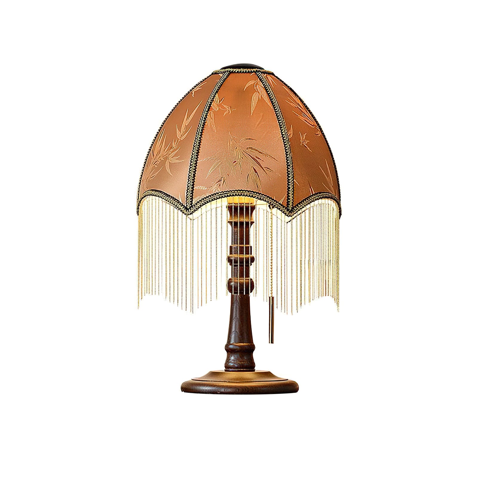 タッセルビーズテーブルランプ