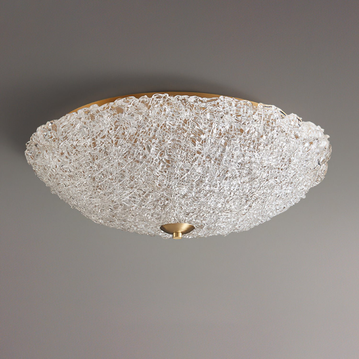 Crystal Wave Ceiling Light