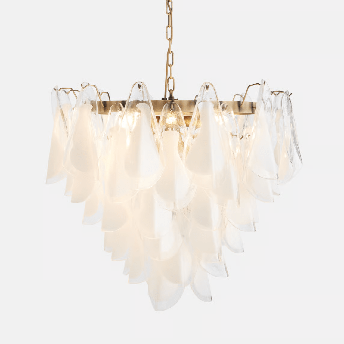 Lunara White Chandelier