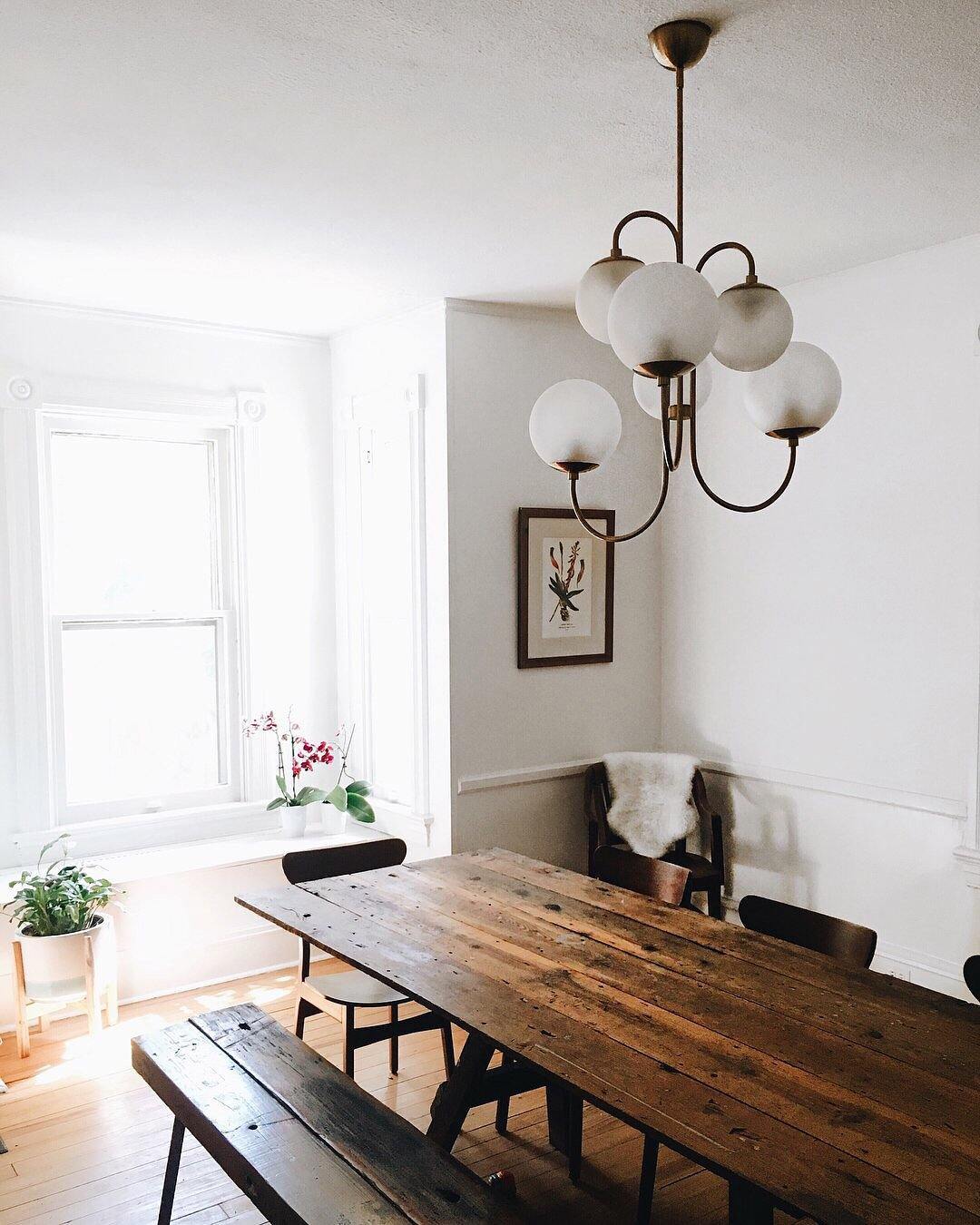 グースネックシャンデリア