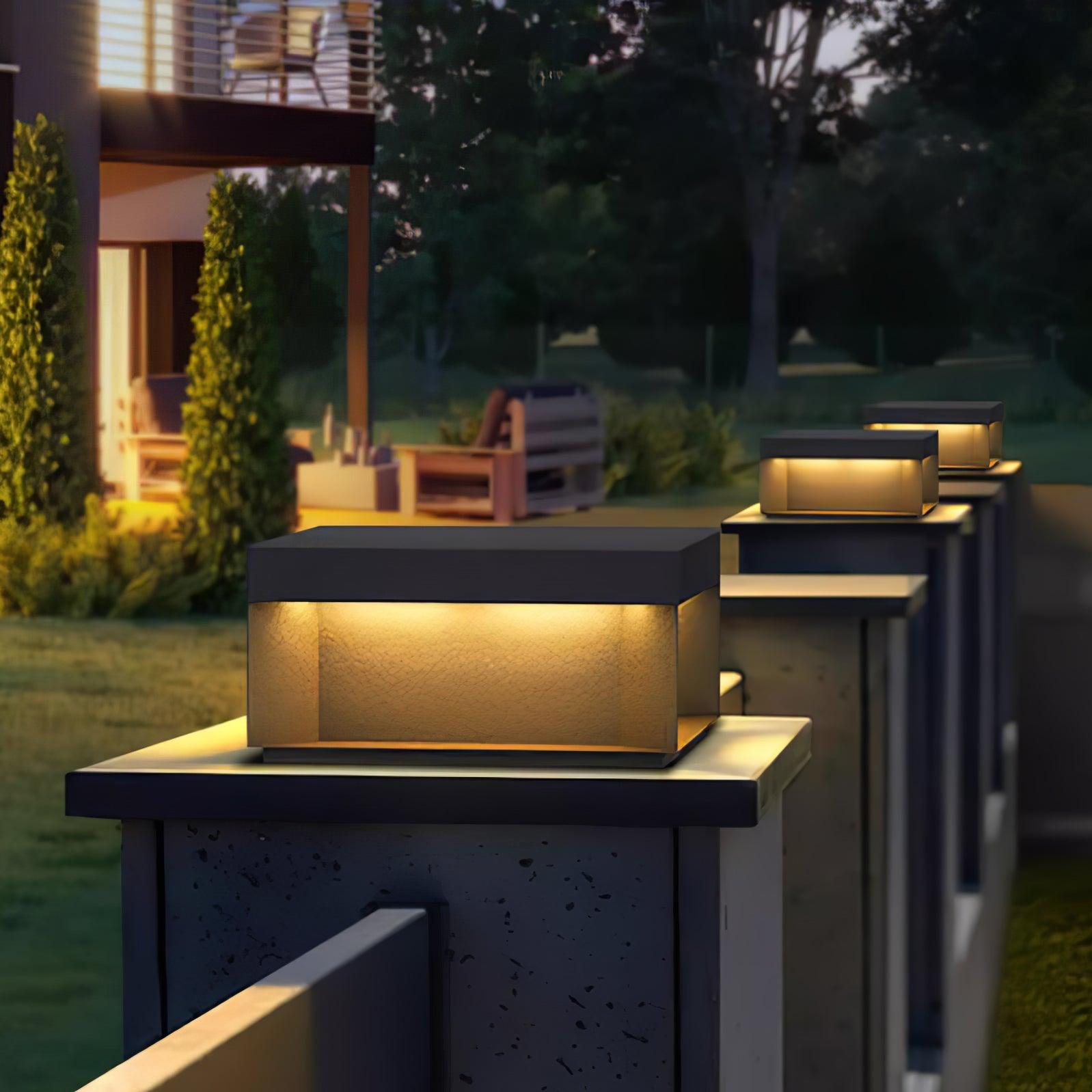 ブラックボックス屋外ポストライト