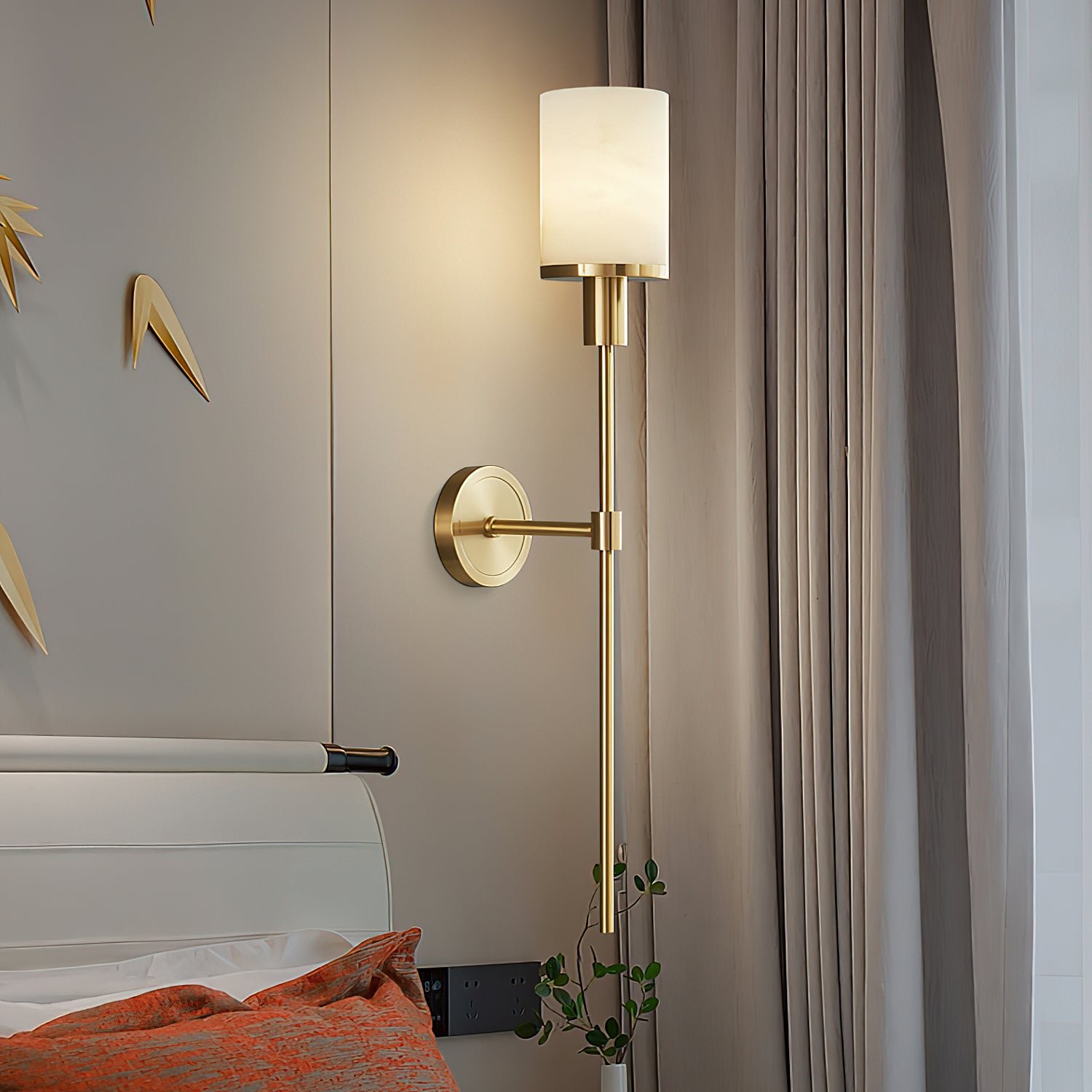 Abażurowy Wall Lamp