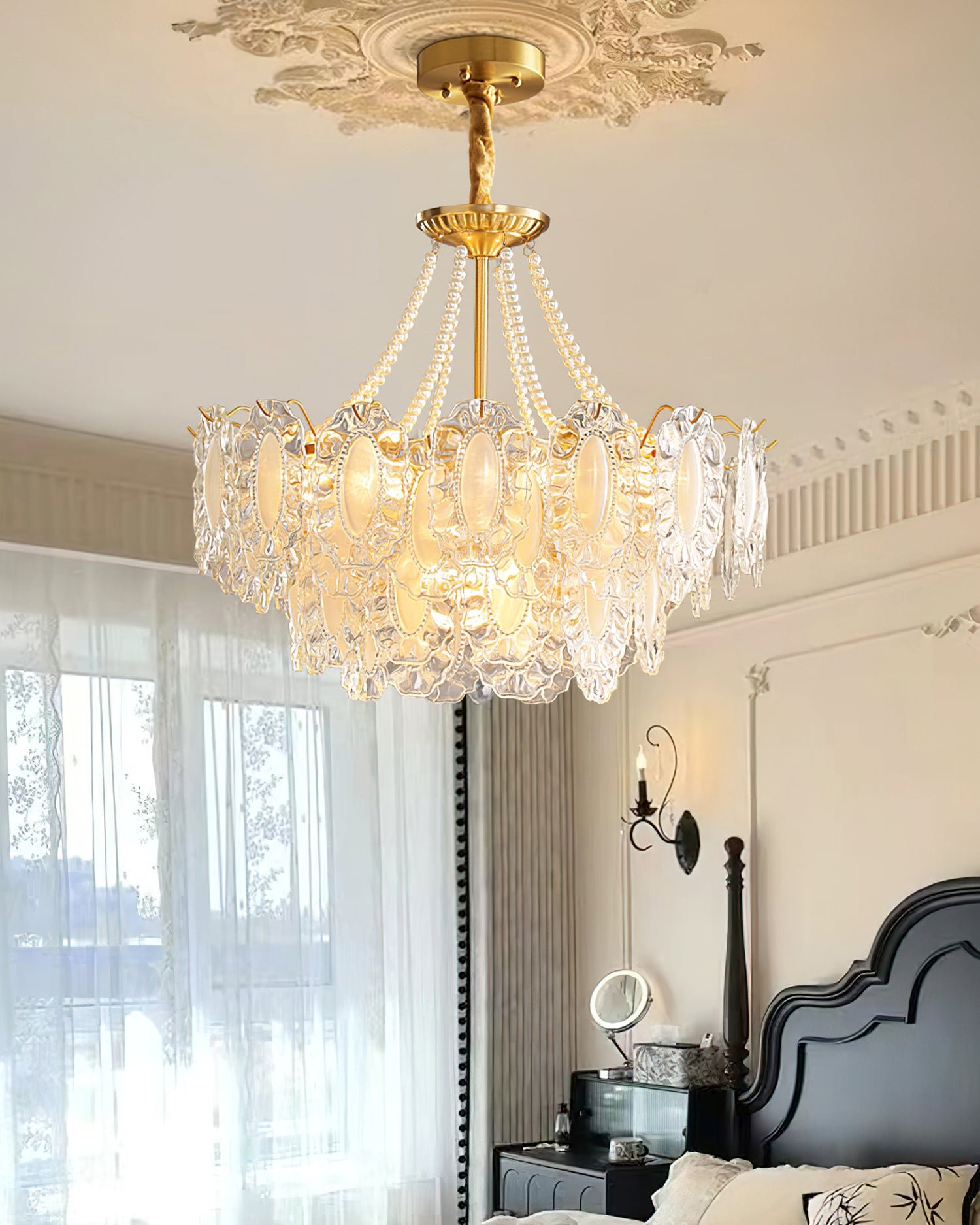Nason Pearl Glass Chandelier