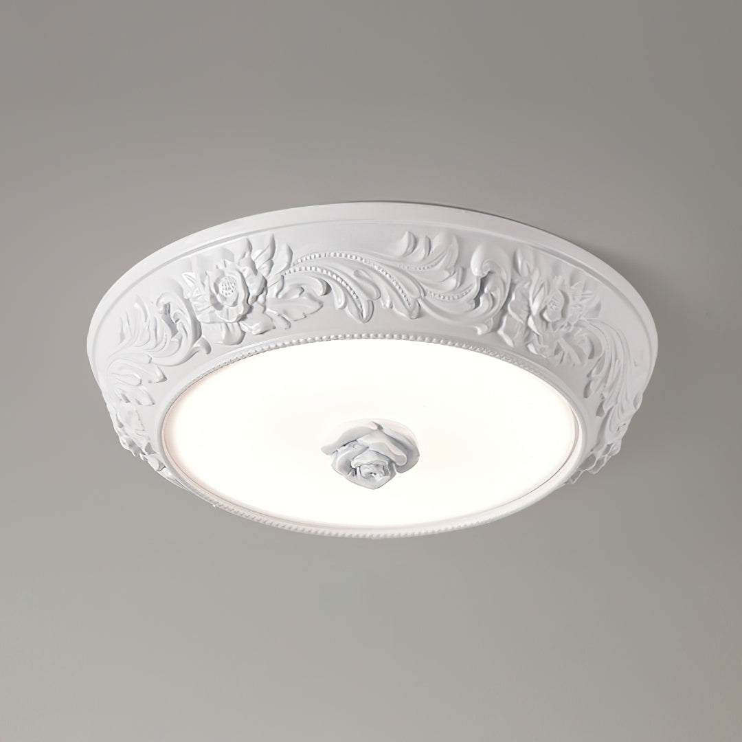 エンボス加工樹脂製シーリングライト