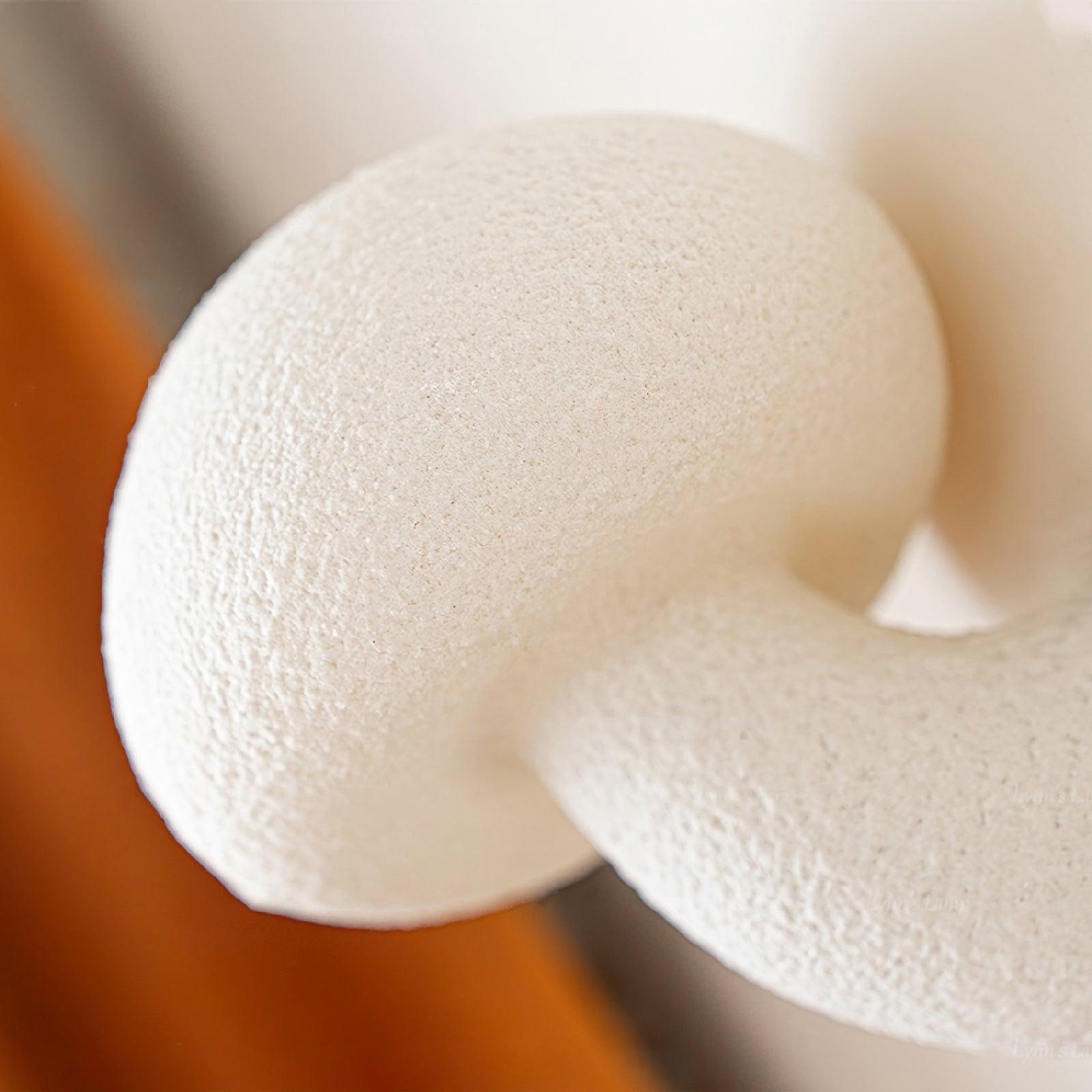 キノコ樹脂ウォールランプ