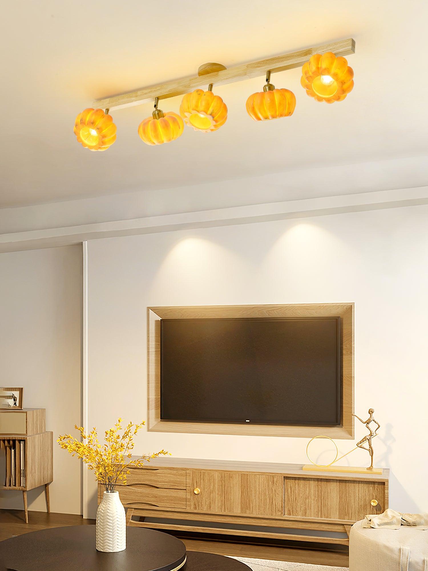 パンプキン マルチヘッド シーリング ランプ