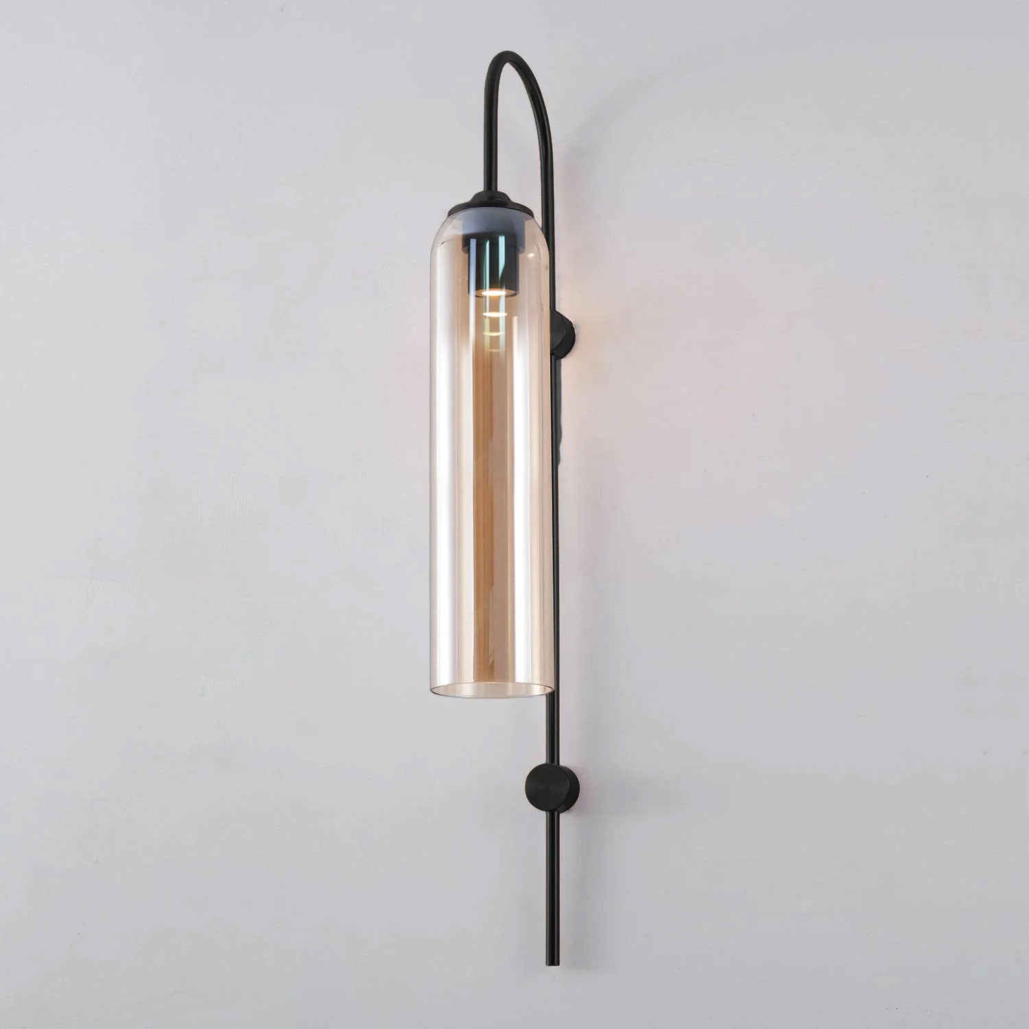 Long Tube Glass Wall Lamp