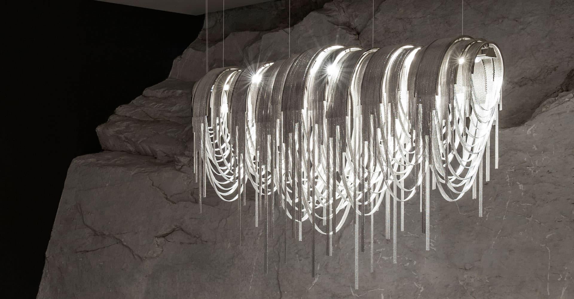 Volver Long Chandelier