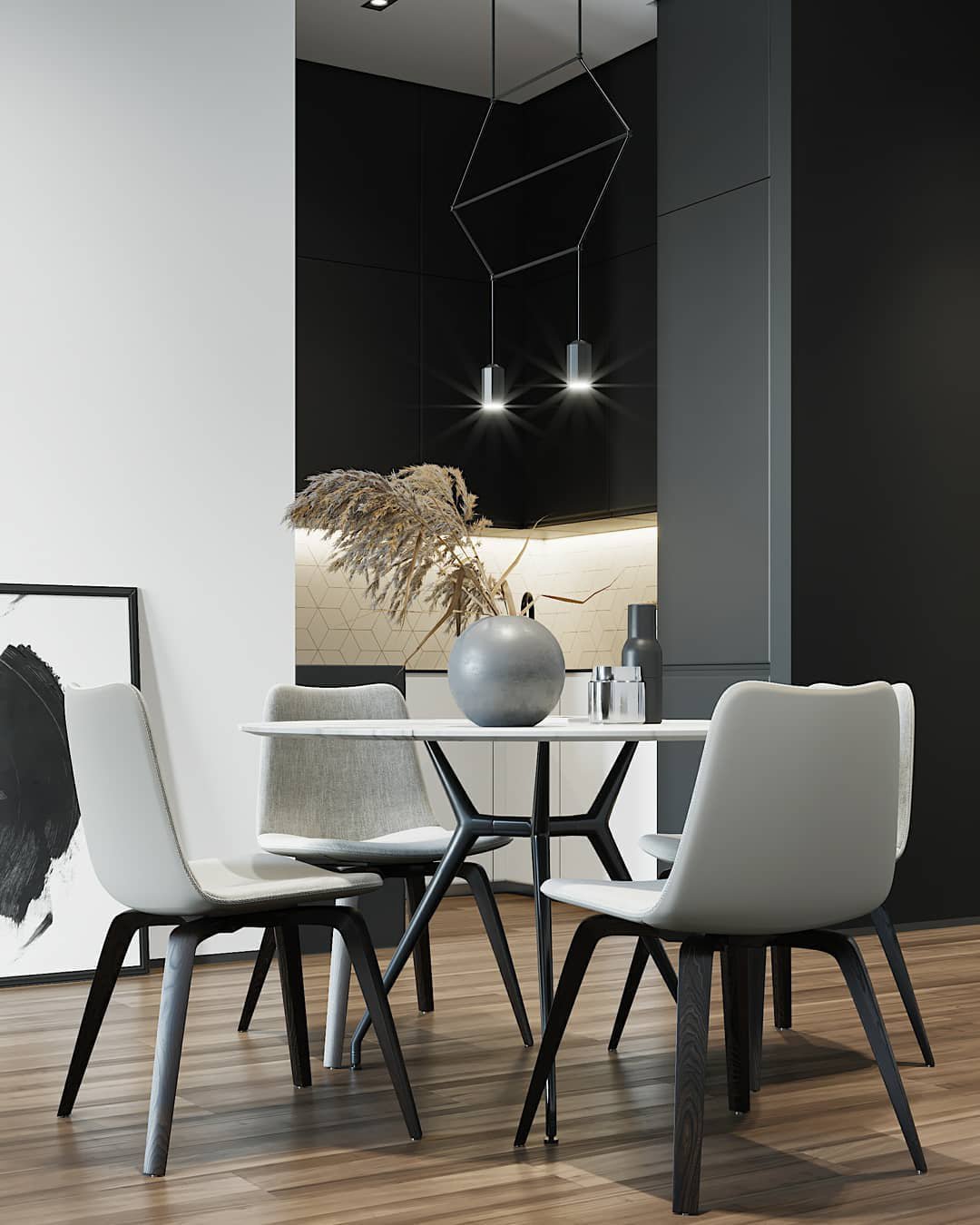 ライン2D吊り下げランプ