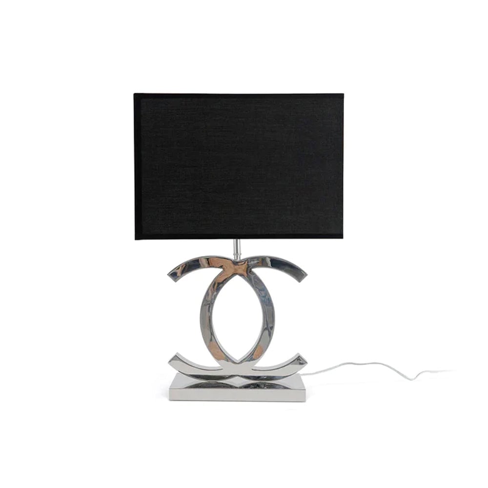 ステンレススチールテーブルライト