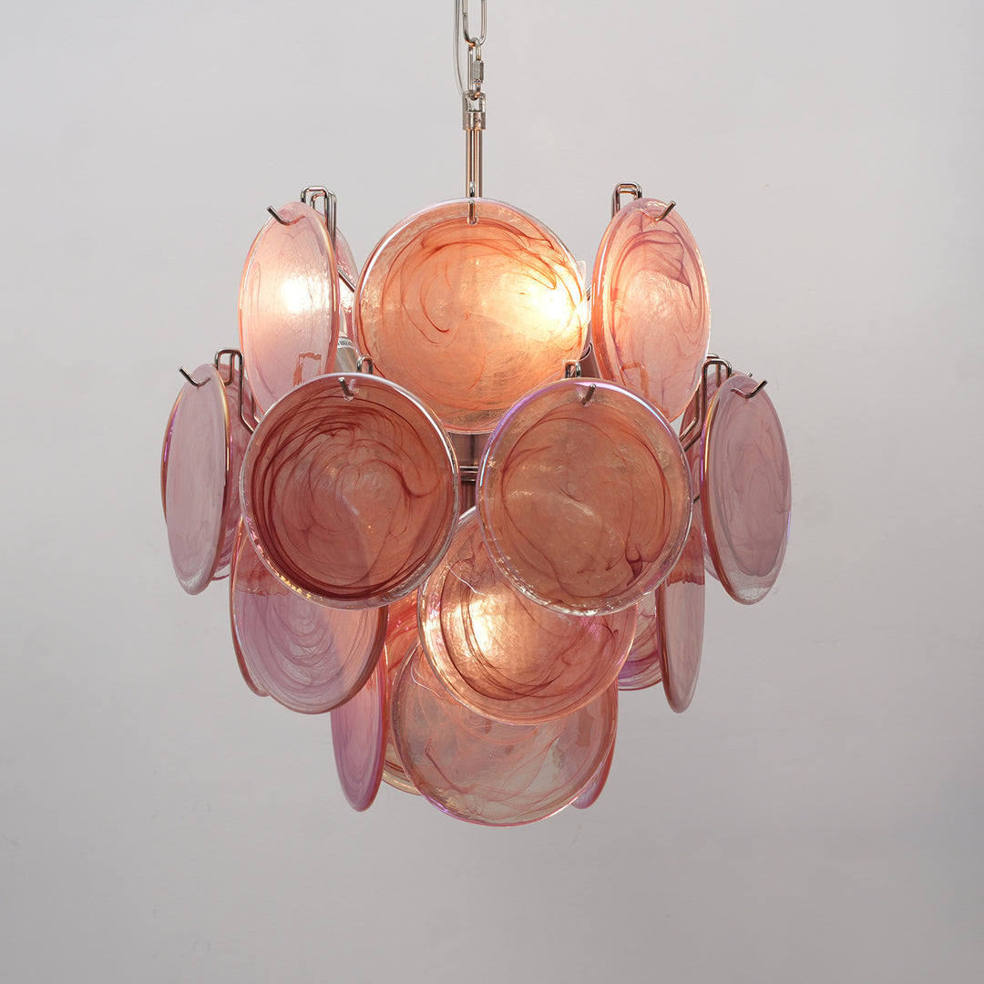 Loire Valley Glass Chandelier