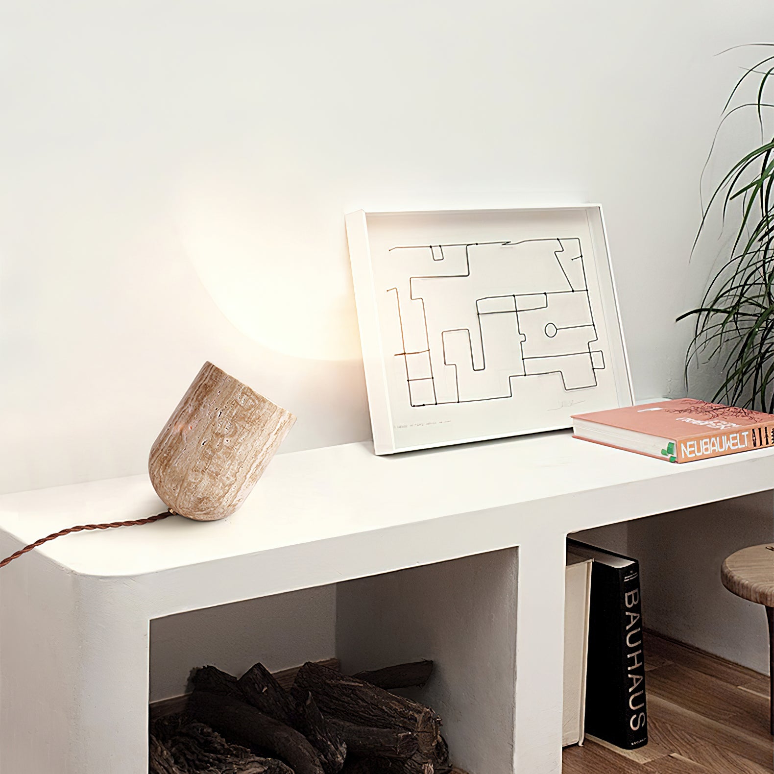 あみどりテーブルランプ