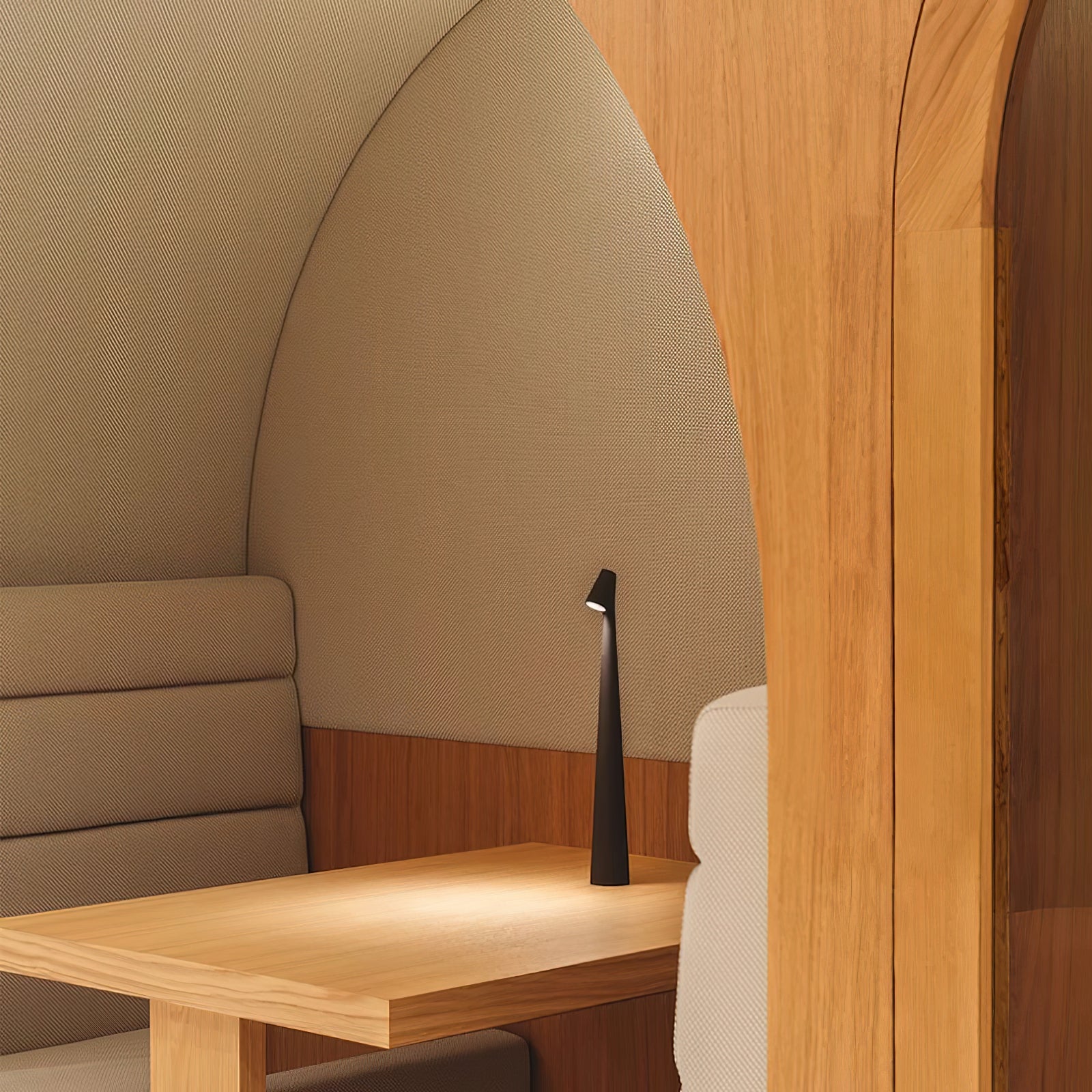 アフリカ ポータブル テーブル ランプ