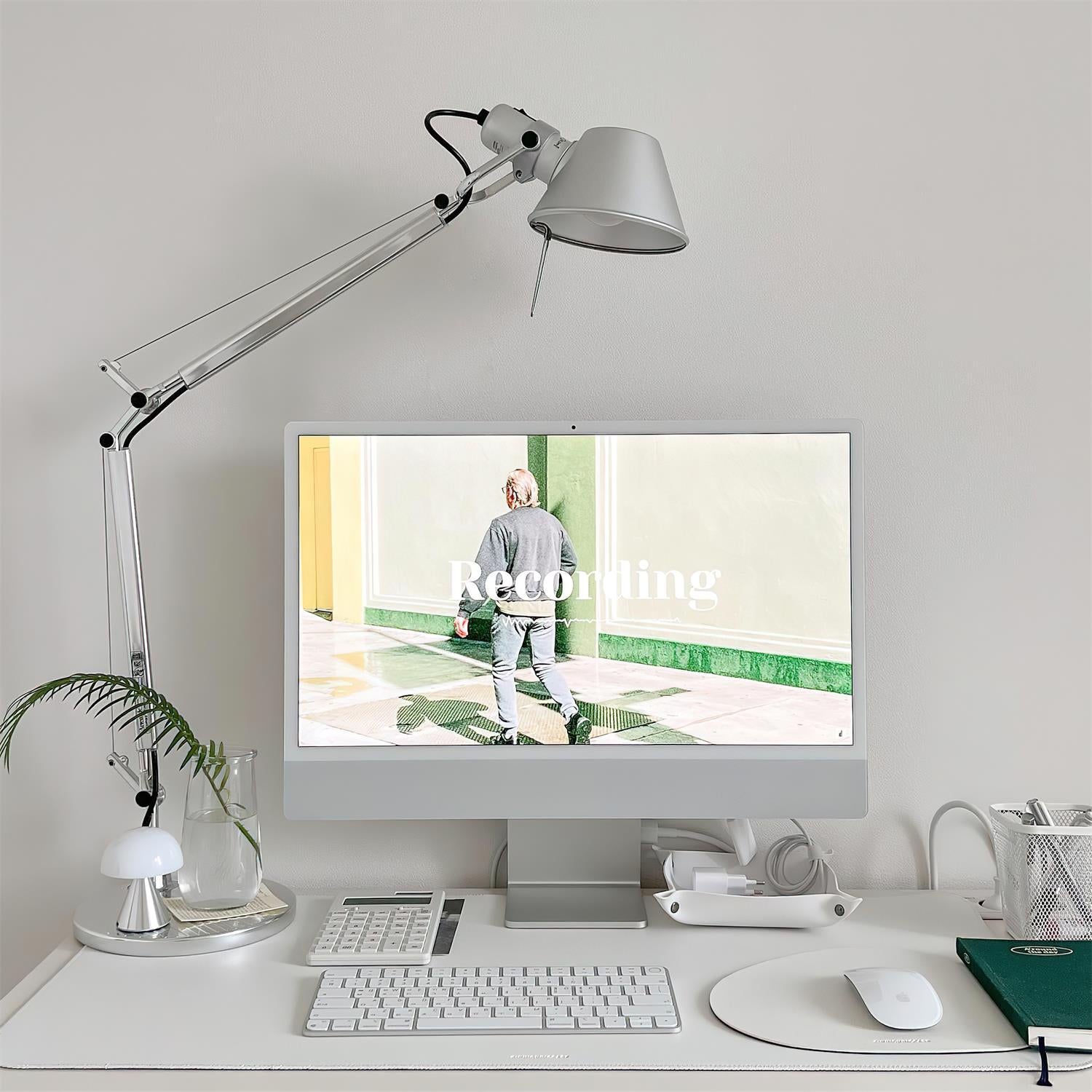 ブルテーブルランプ