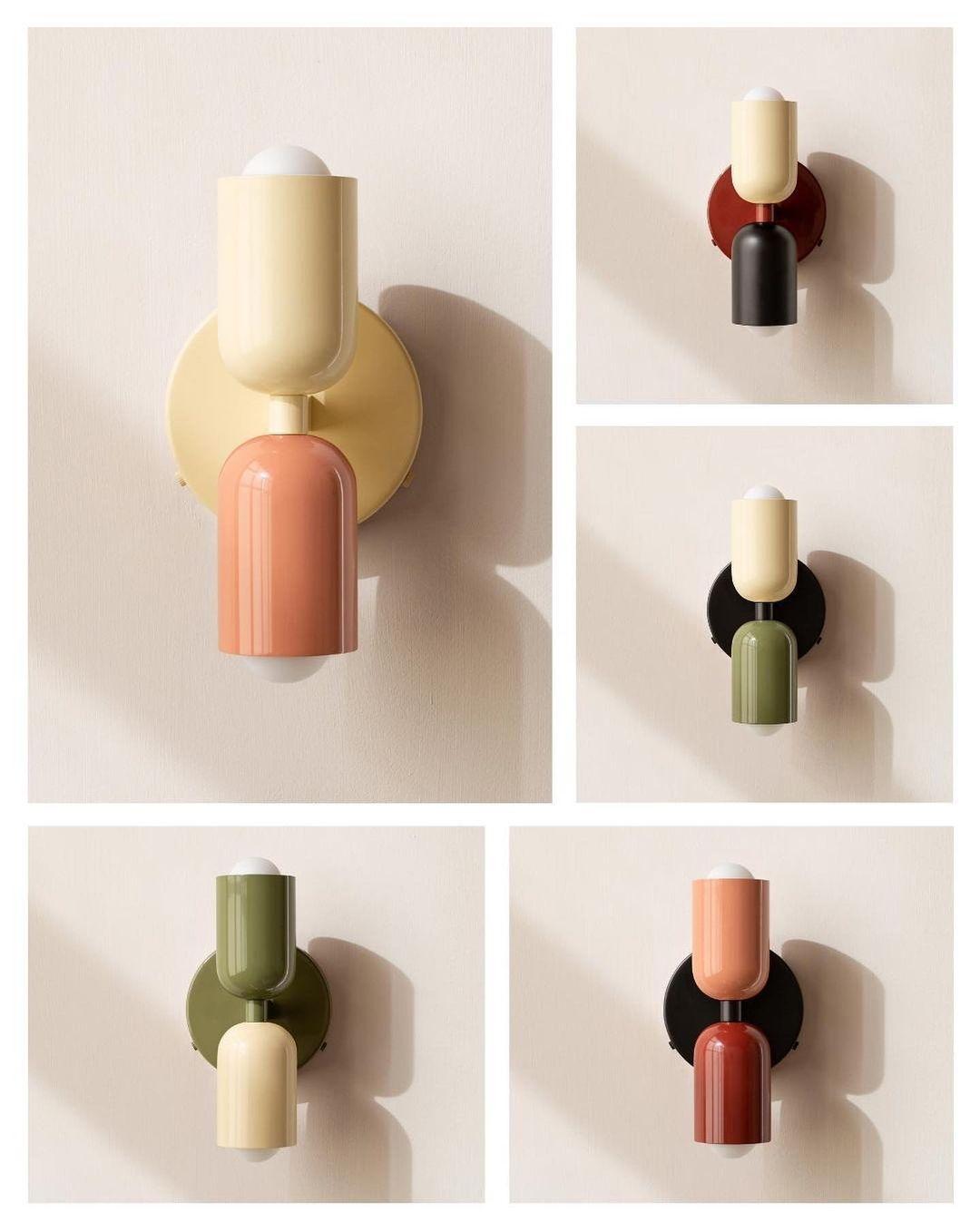 カラー二重壁ランプ