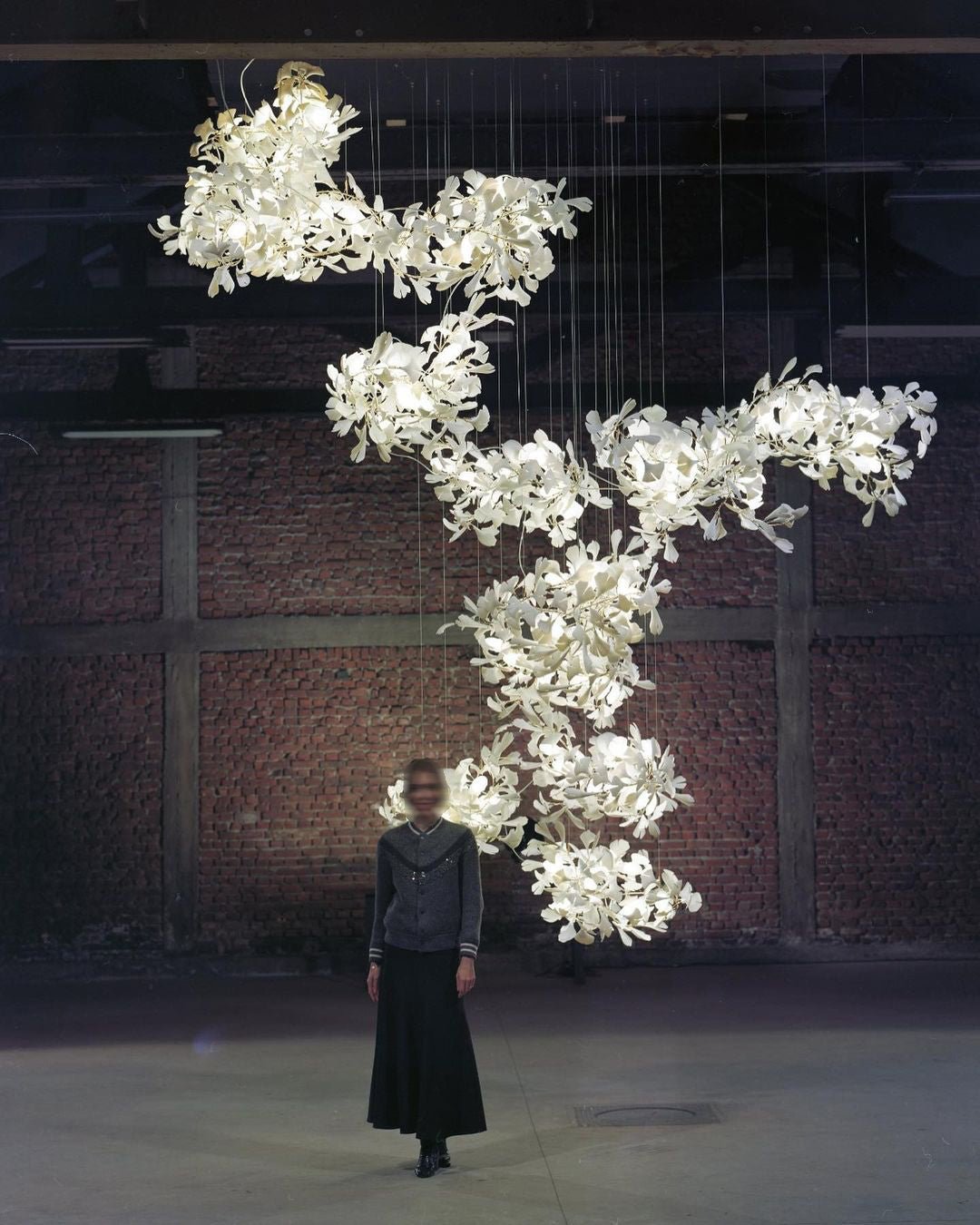 Gingko Chandelier A