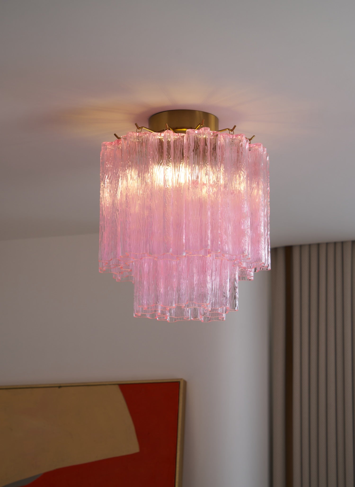 Fiora Pink Ceiling Lamp