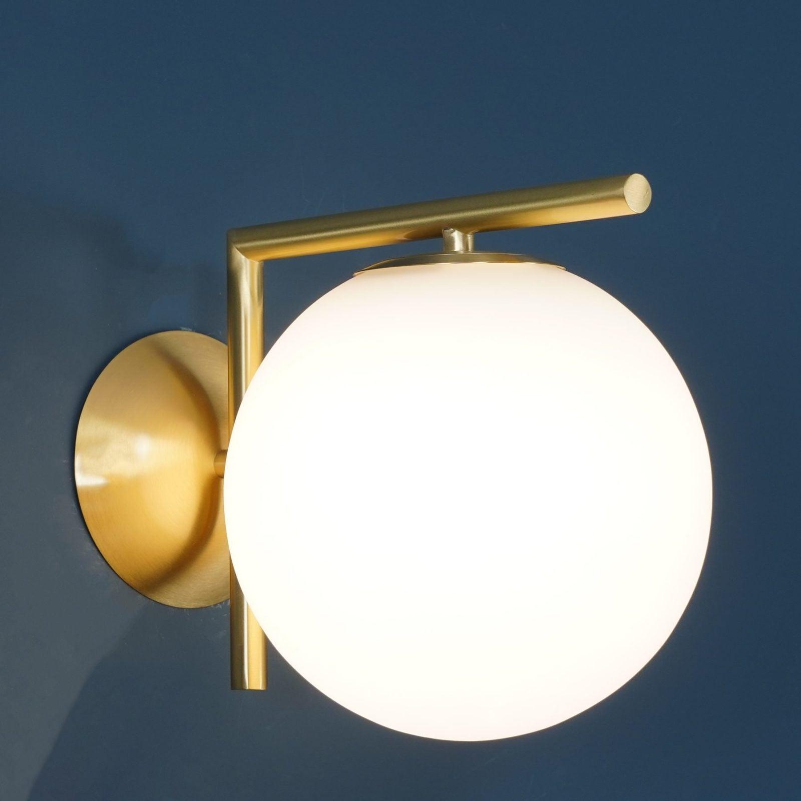 吹きガラス オパール ガラス ウォール ランプ