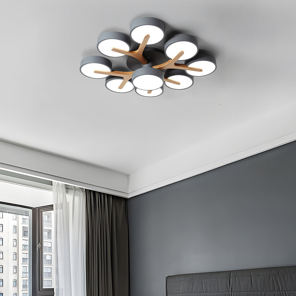 現代的で豪華なアクリル製リビングルーム用LEDシーリングライト