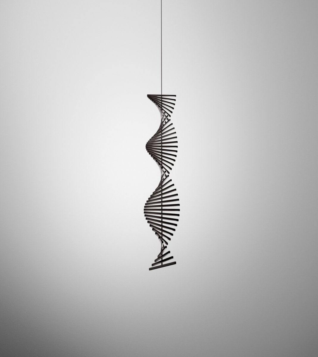 ピアノキー ブラックシャンデリア