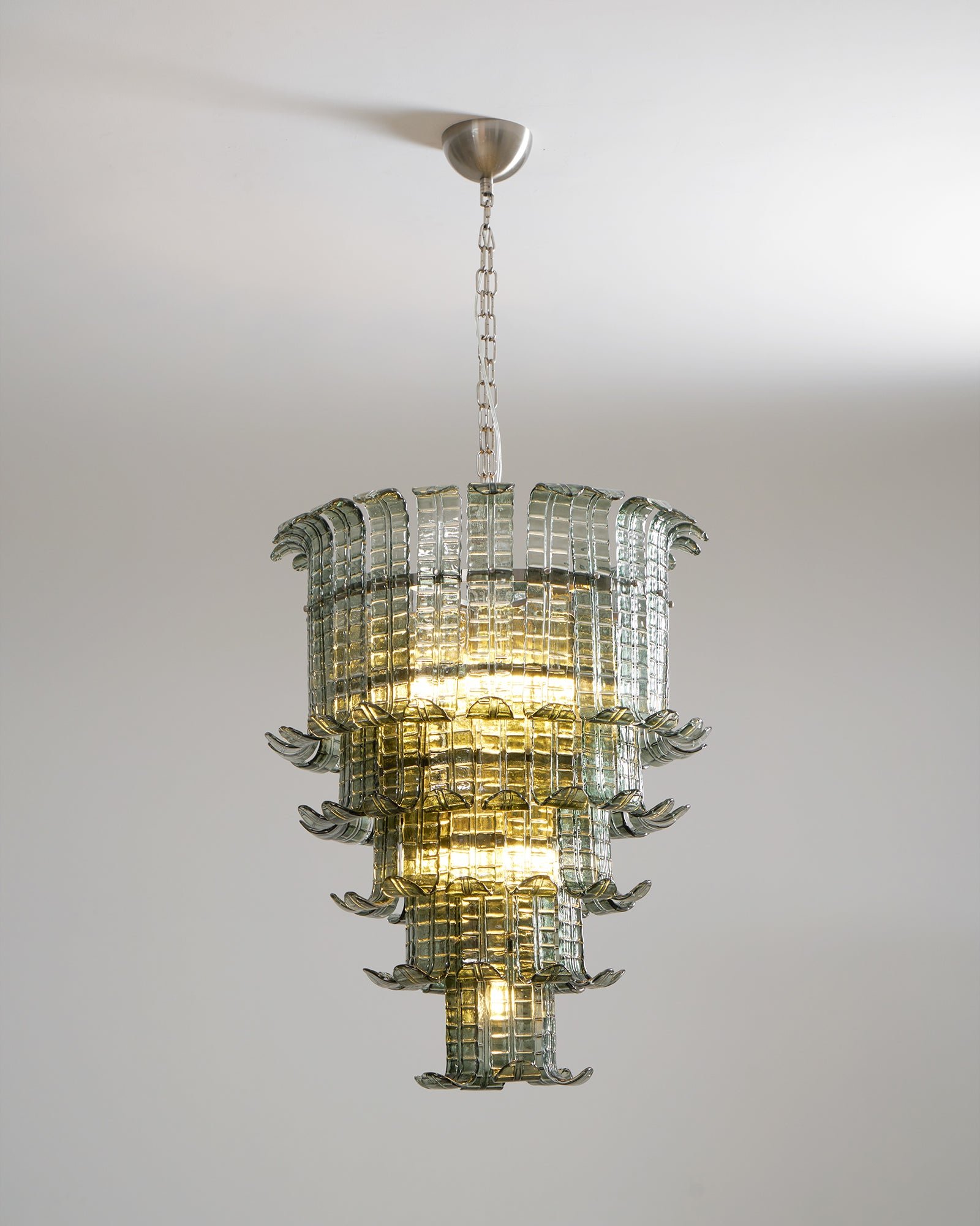 Murano Cascade Glass Chandeliers