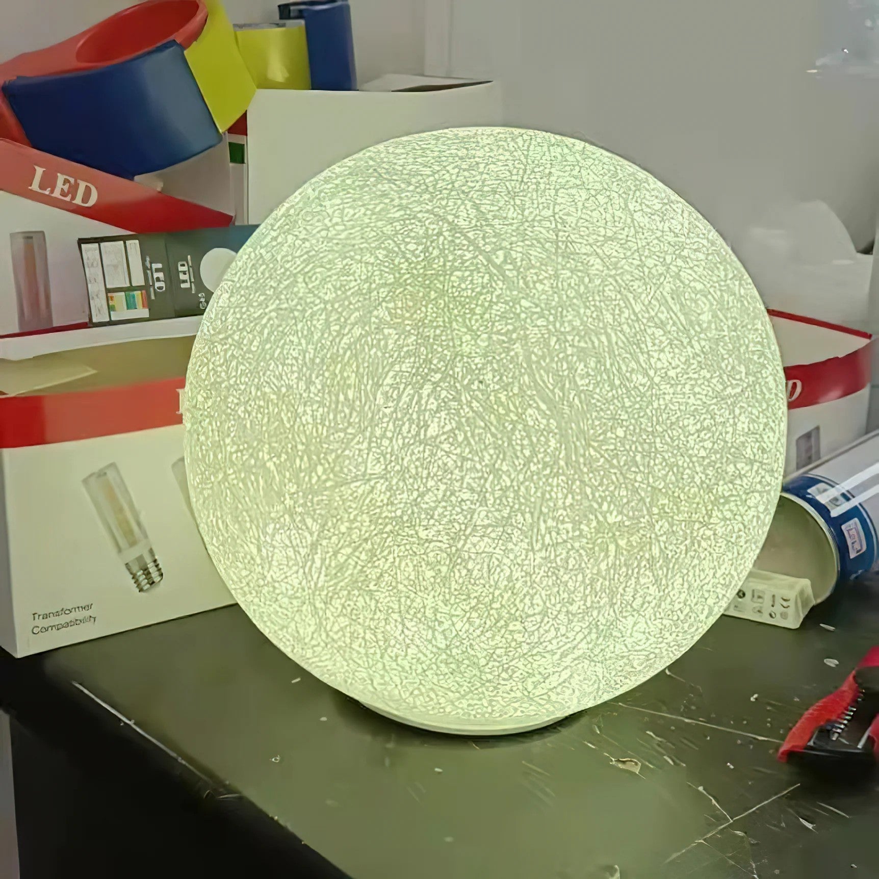 ムーンテーブルランプ