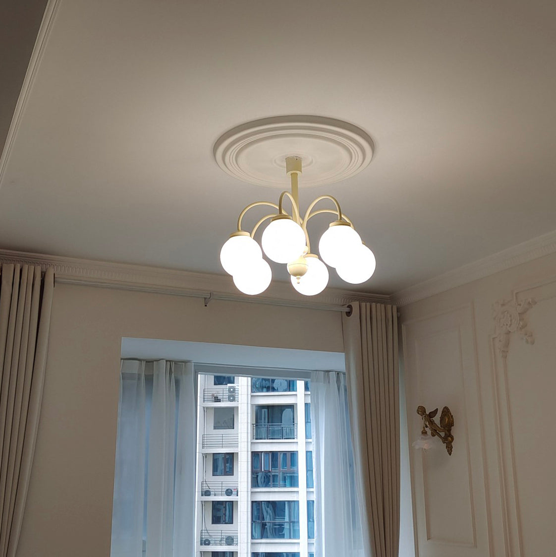 Cream Chandelier
