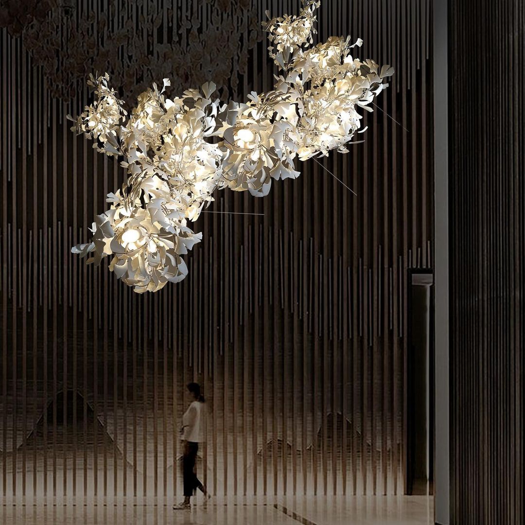 Gingko Chandelier B