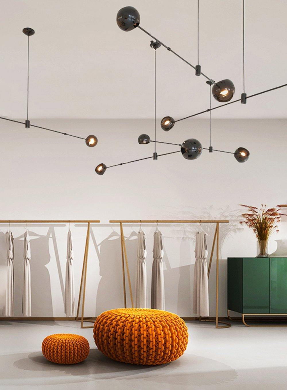 仕上げシャンデリア