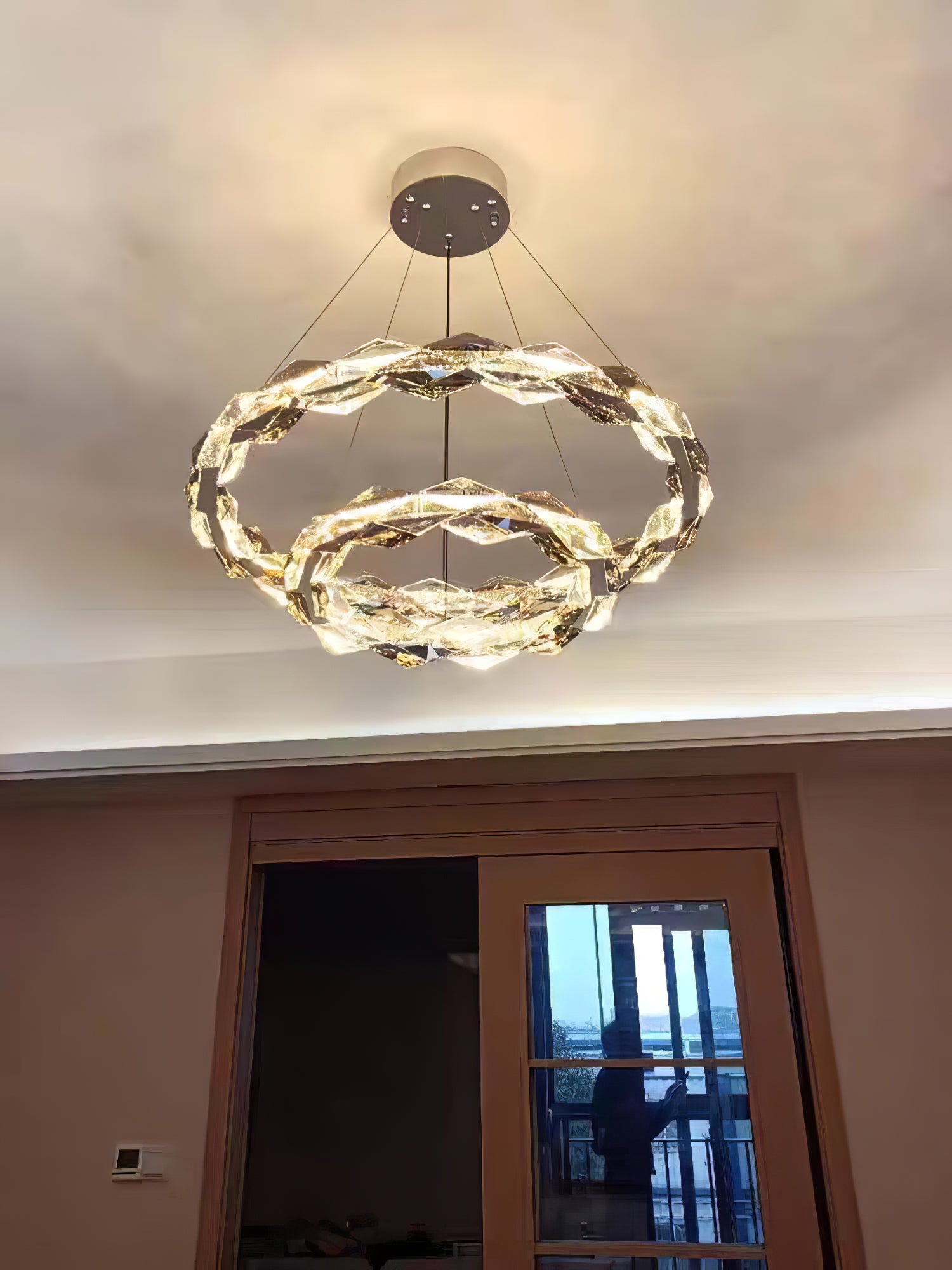 ロンバスクリスタルシャンデリア