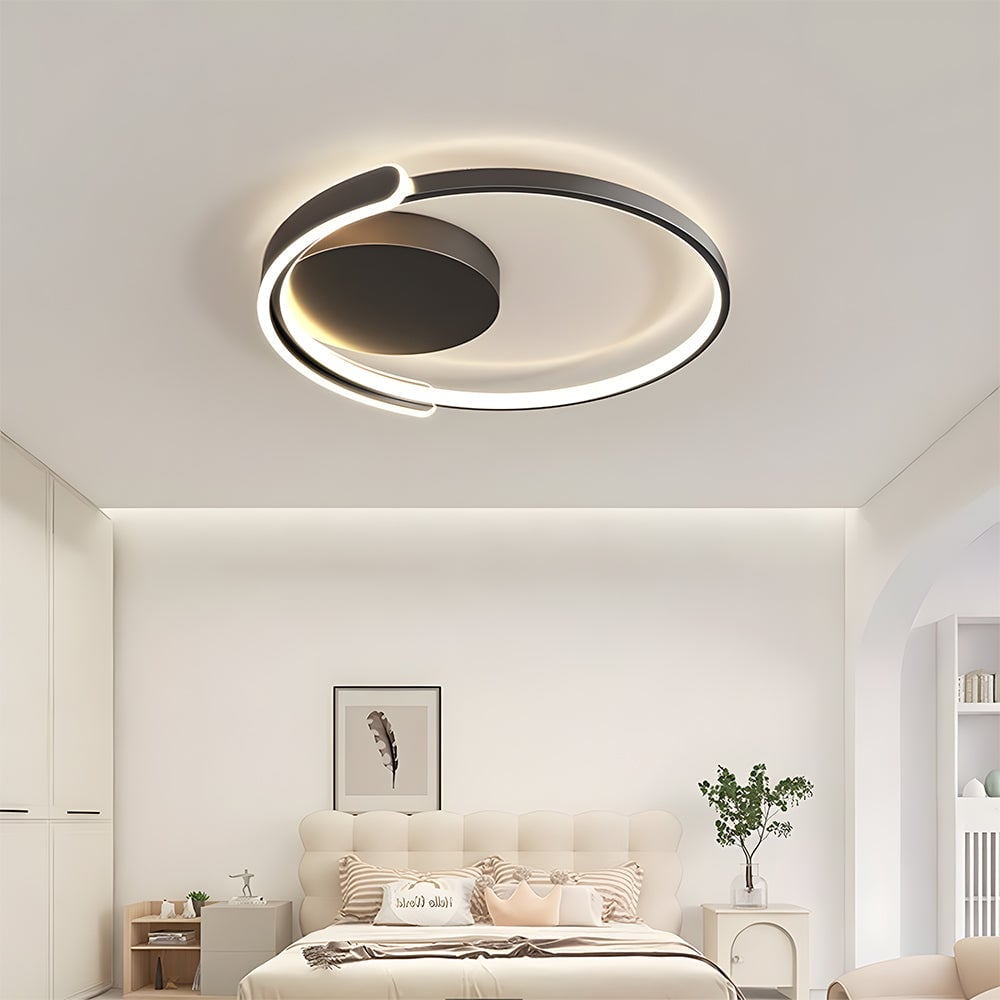 Modern Design Round LED Ceiling Light for Living Room & Dining Room